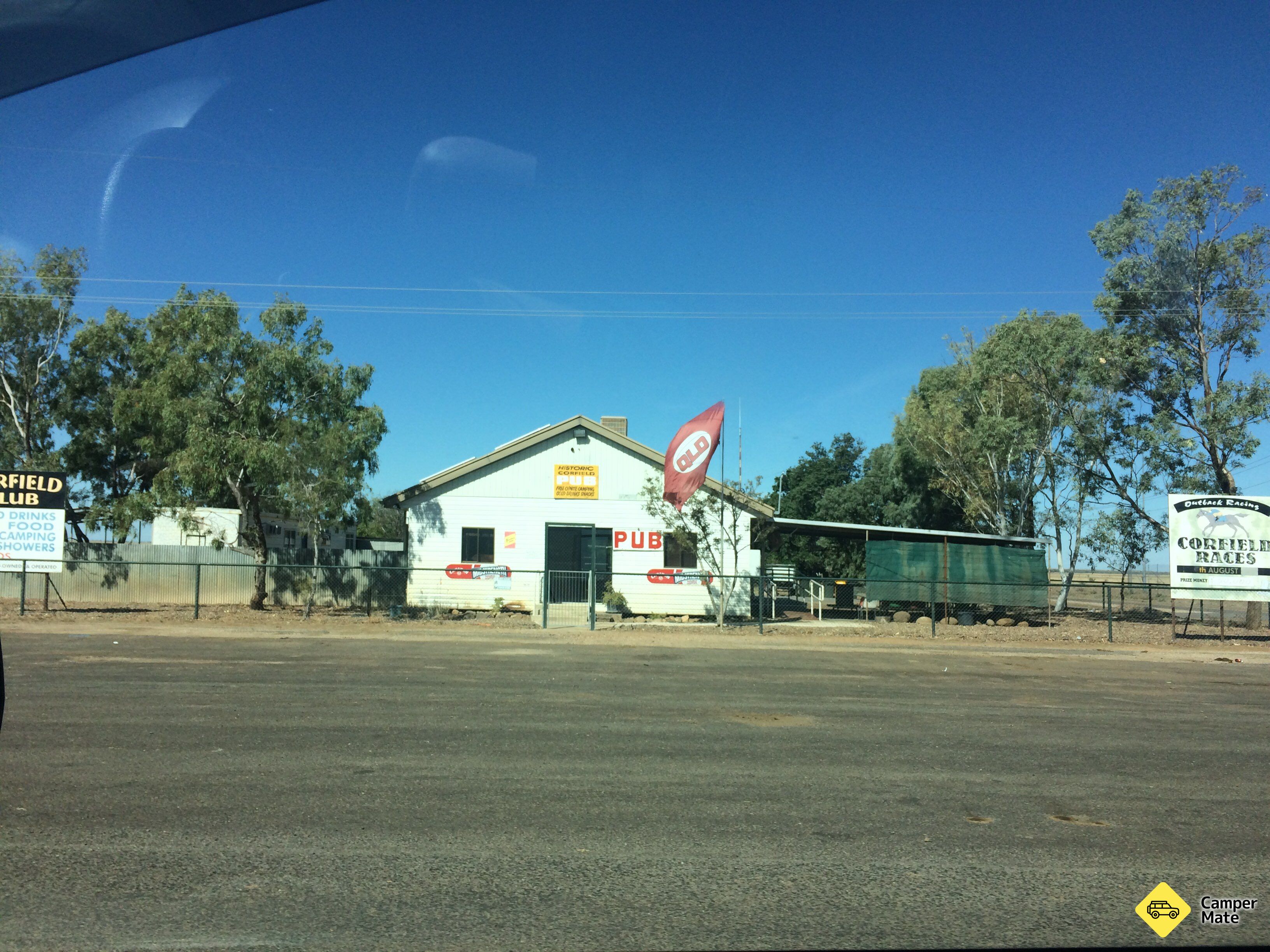 Corfield Rest Area
