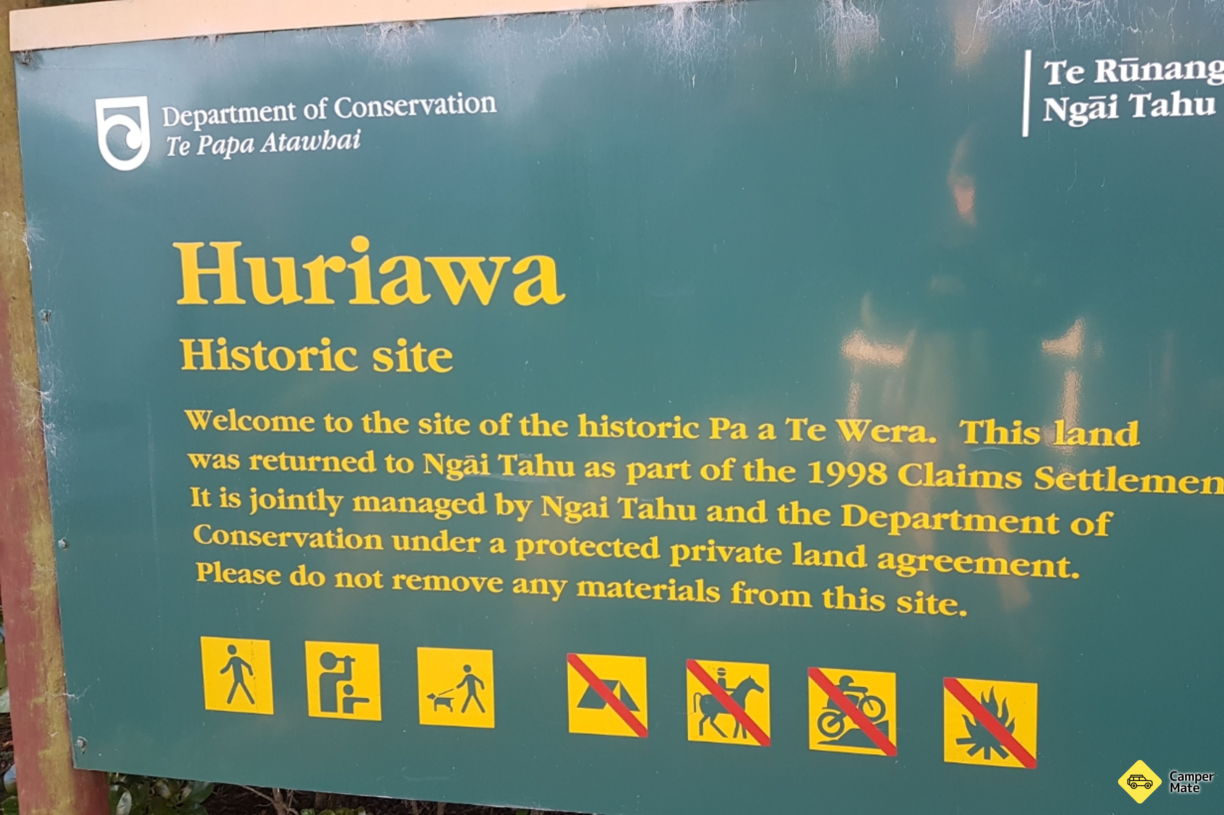 Huriawa op wandeling
