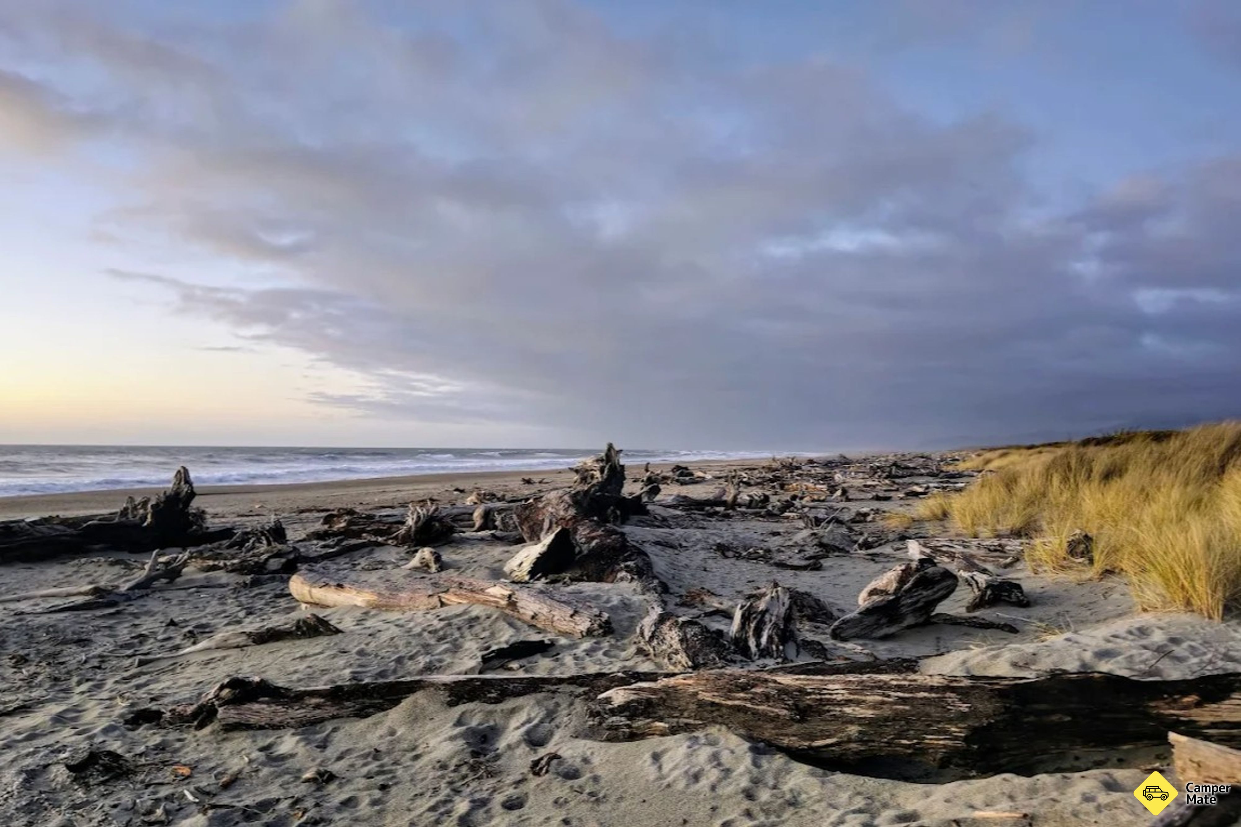 Haast Beach Rocks Carpark di Haast Beach, West Coast, West Coast, New Zealand ...
