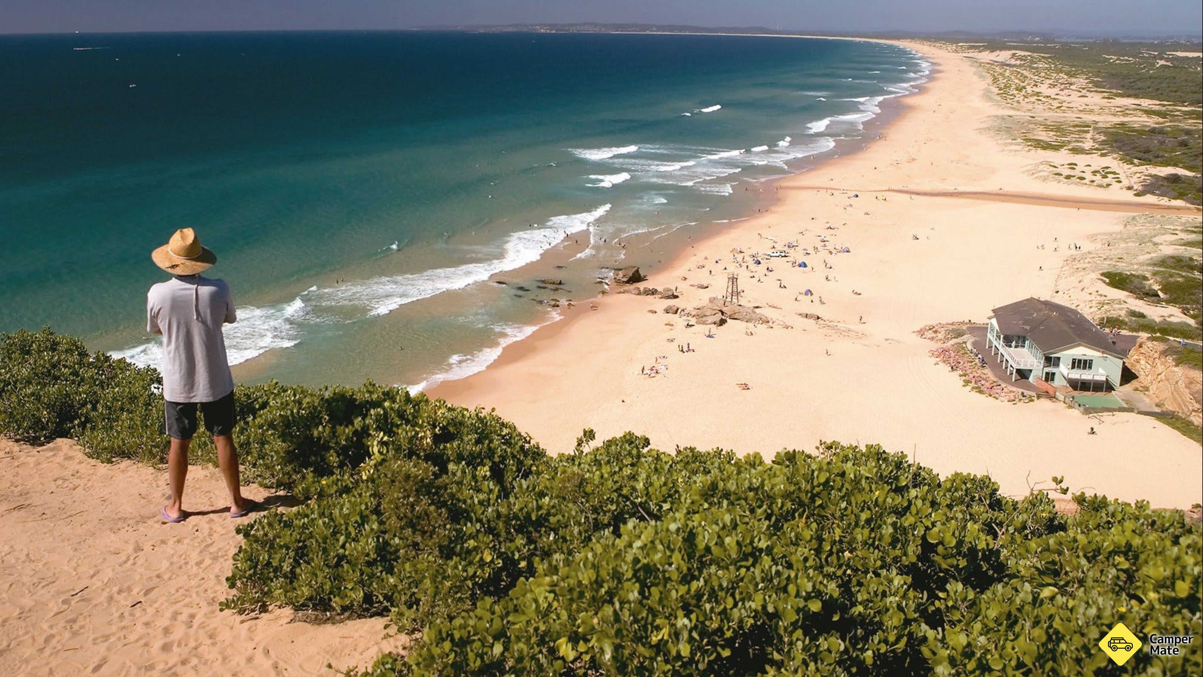 La plage de Redhead