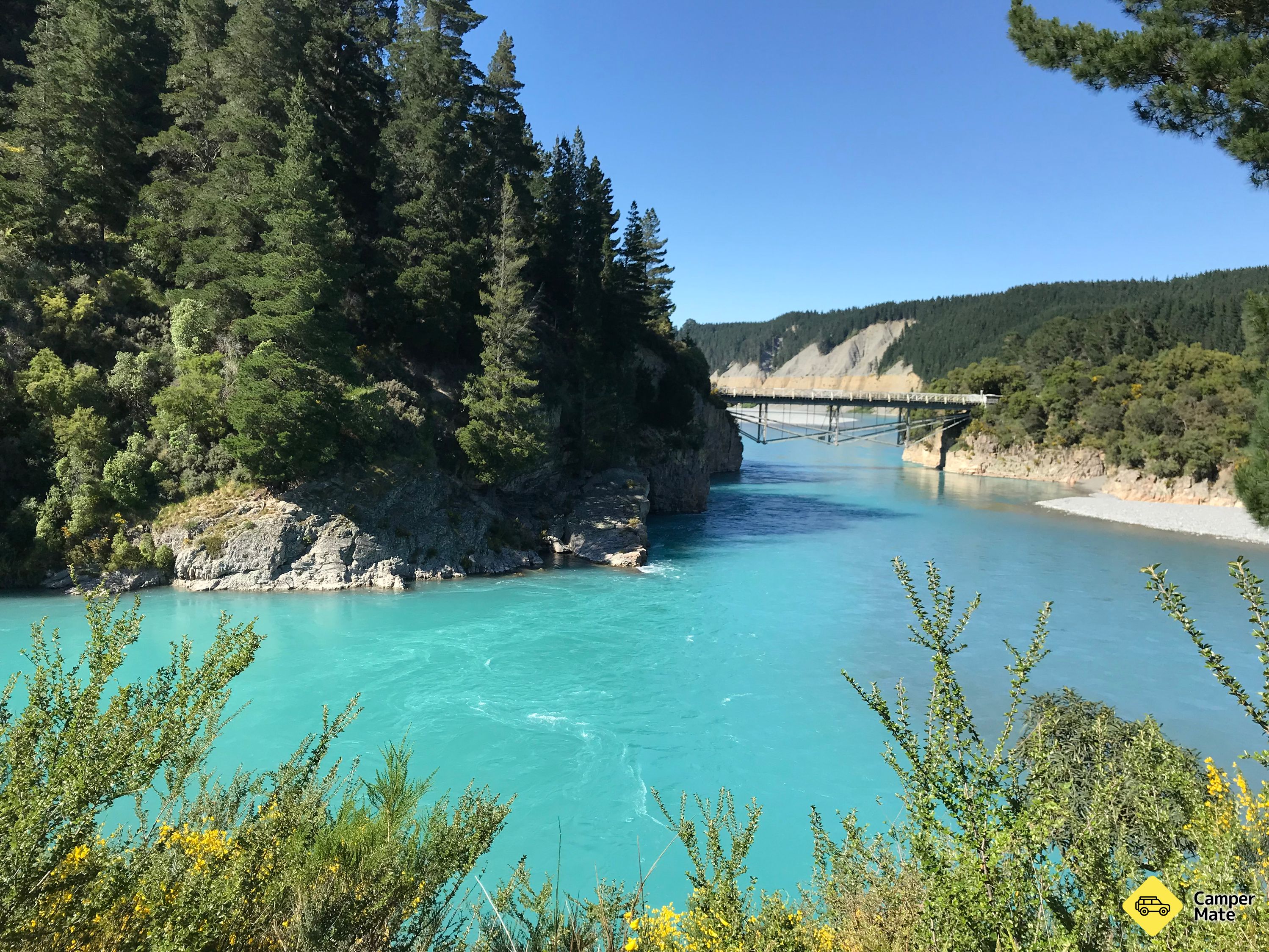 Rakaia Gorge Campingplass