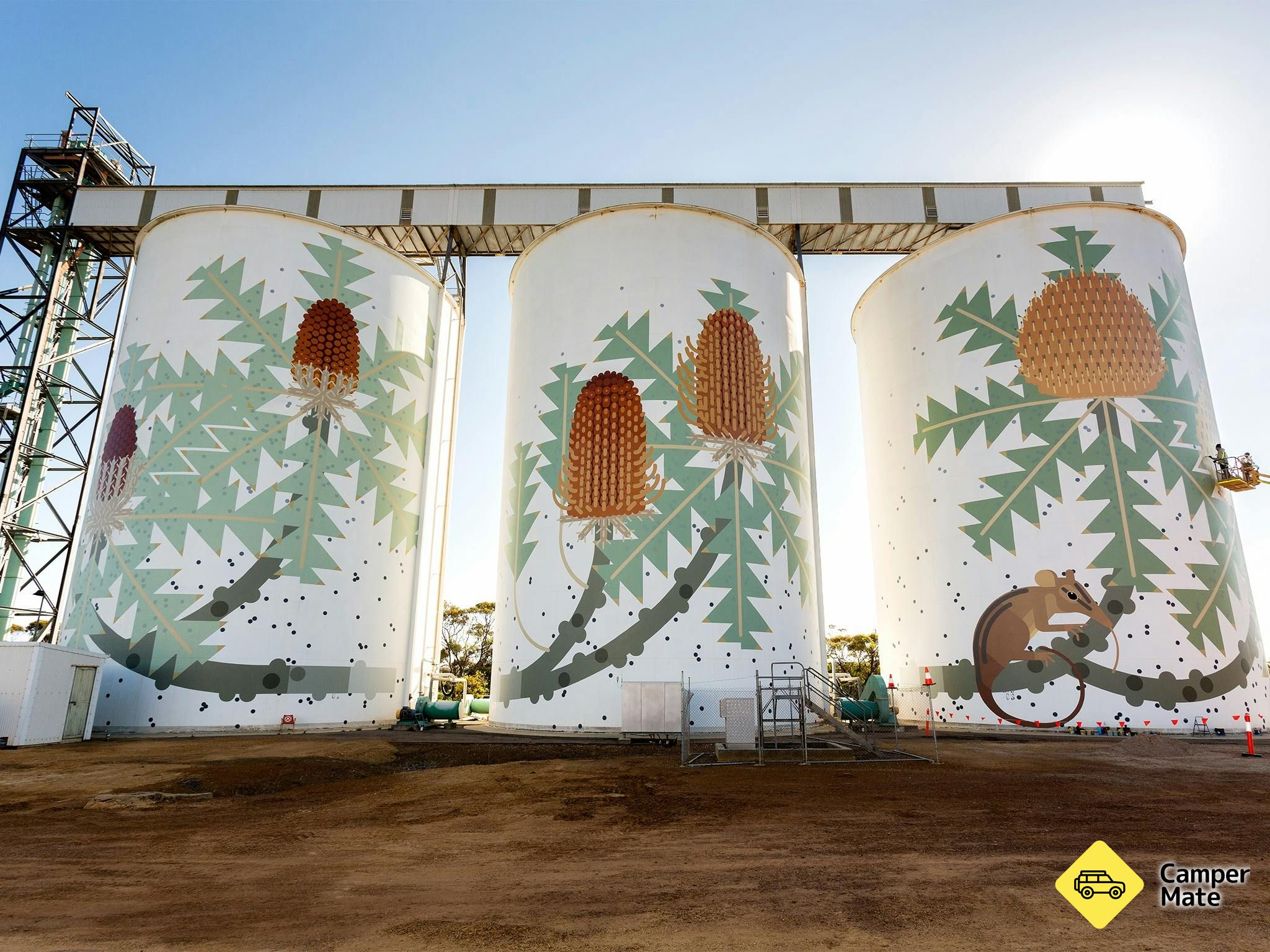 Restauranter i nærheten av Ravensthorpe Silo Art Trail