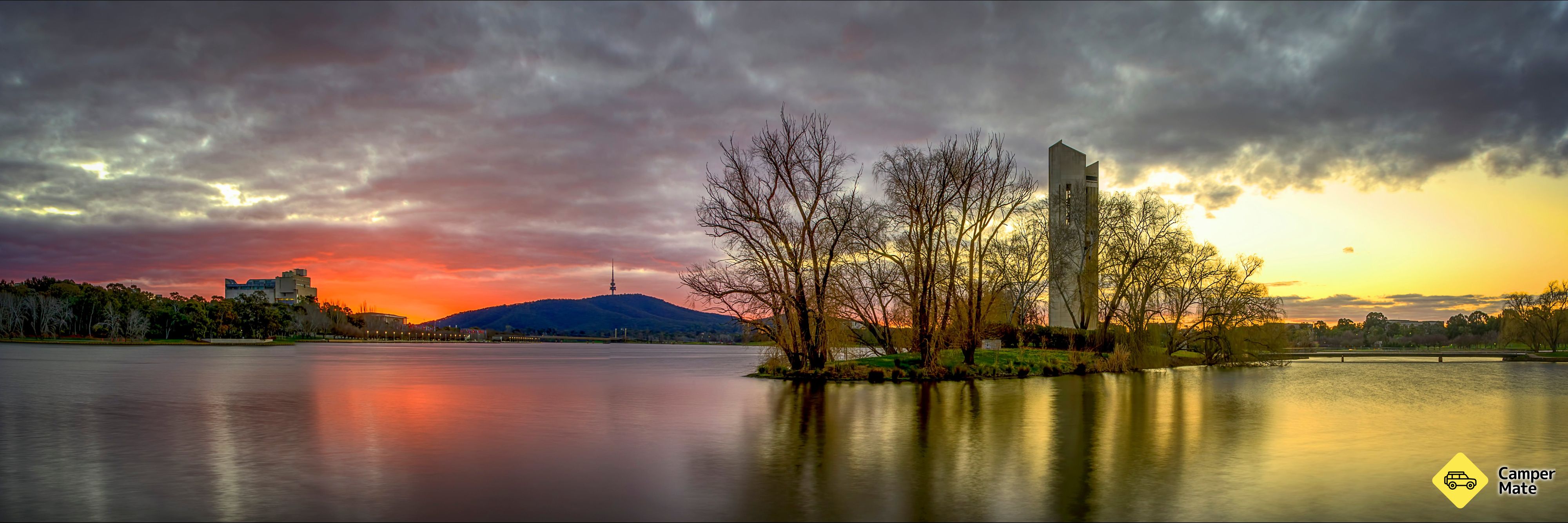 Overzicht van Lake Burley Griffin - Image 3