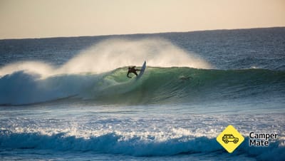 La spiaggia di Duranbah