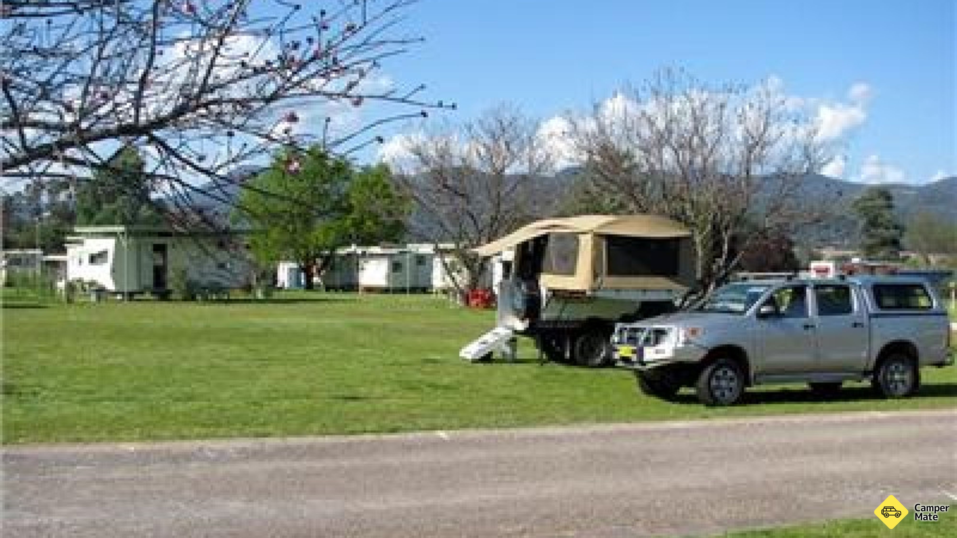Kaart van Kootingal Kourt Caravan Park