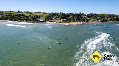 Maketu Surf Club Reserve (bare vinter)