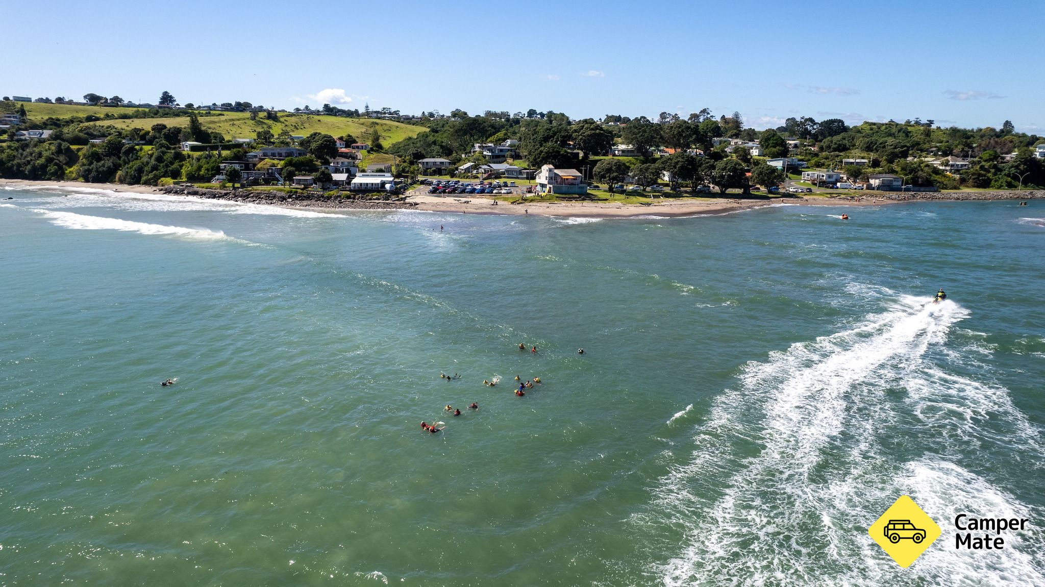 Maketu Surf Club Reserve (bare vinter)