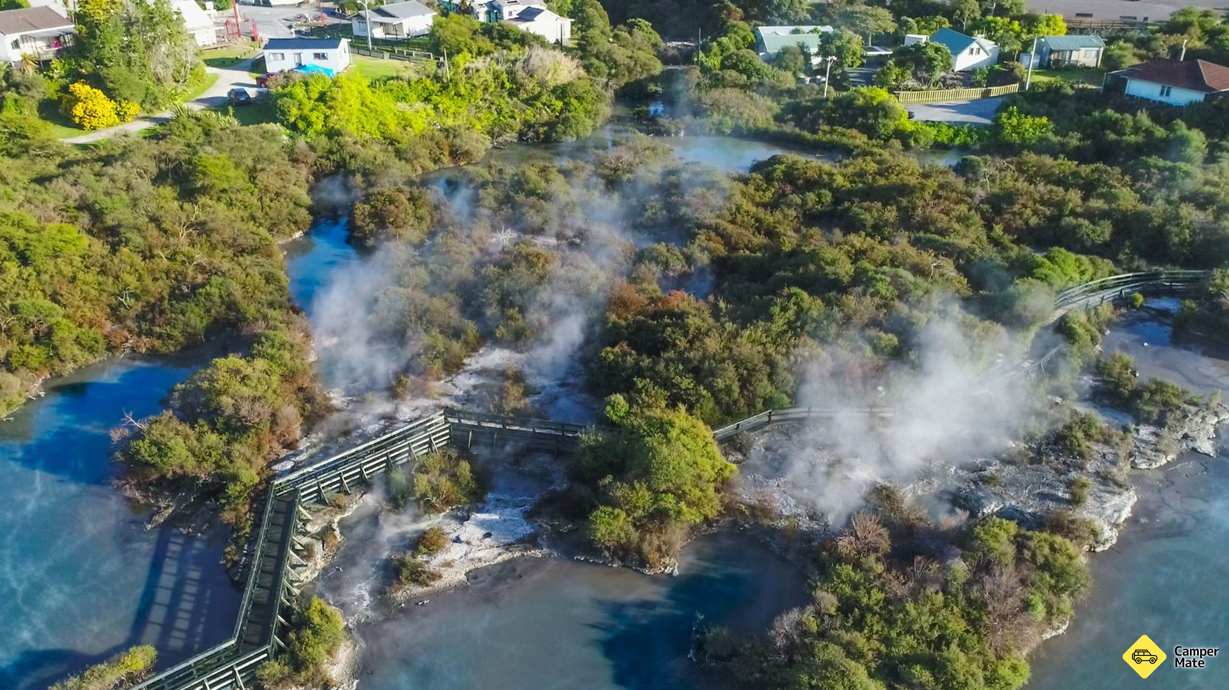 Whakarewarewa - Das lebendige Maori-Dorf
