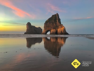 Wharariki Beach