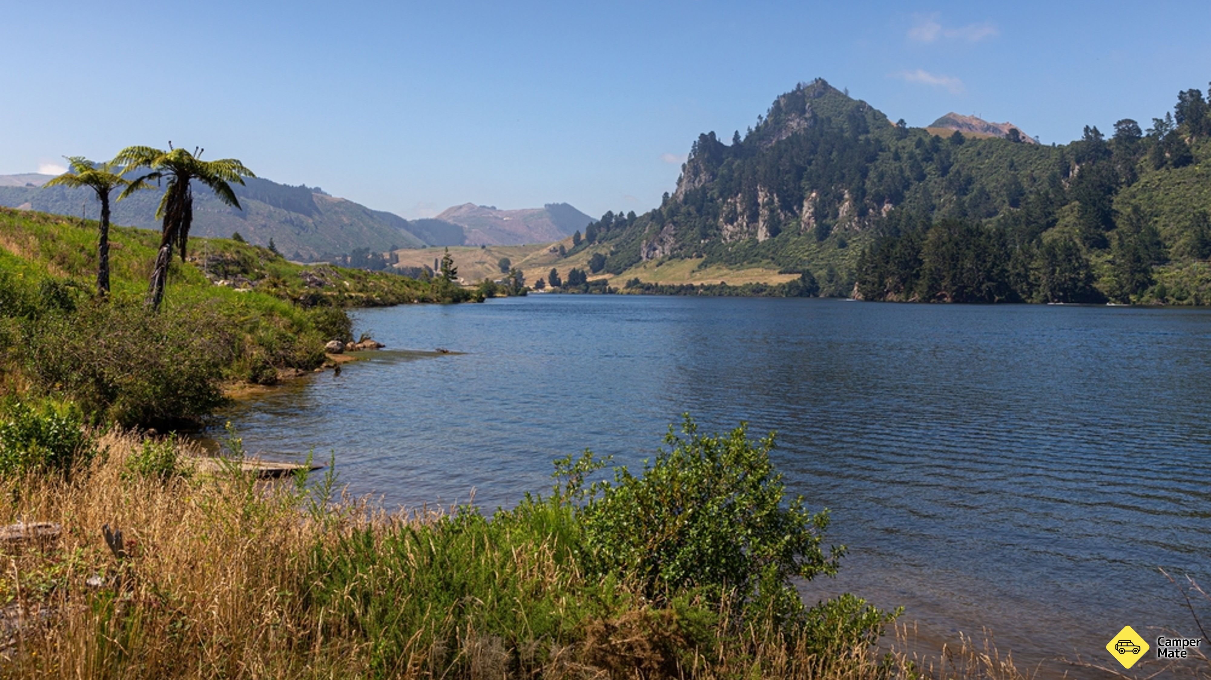 Whakamaru Dam Blickwinkel