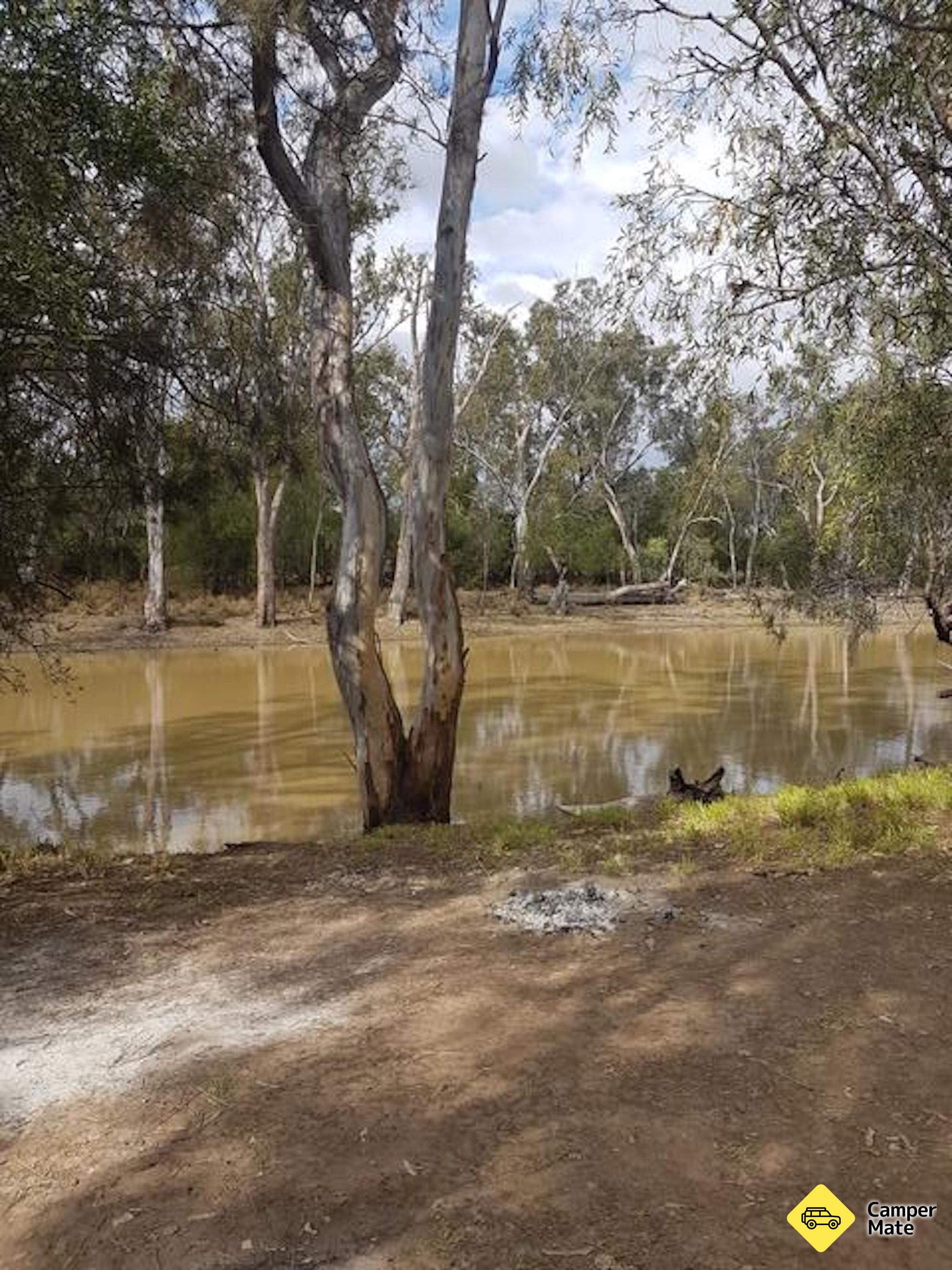 Área de descanso del agujero de agua