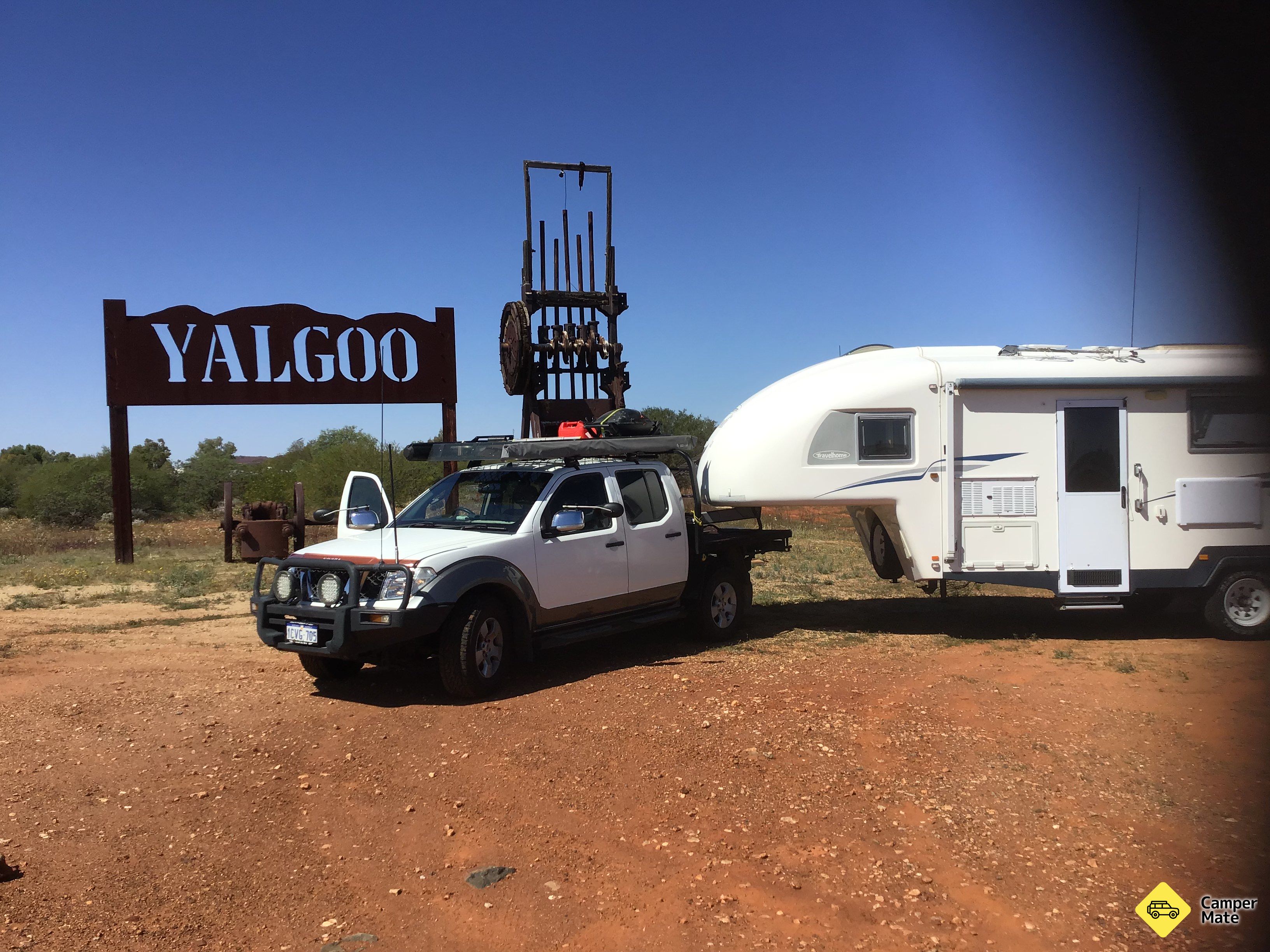 Yalgoo Caravan สวน
