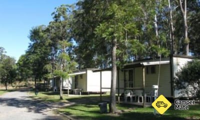 مطعم Tall Timbers Caravan Park Kempsey