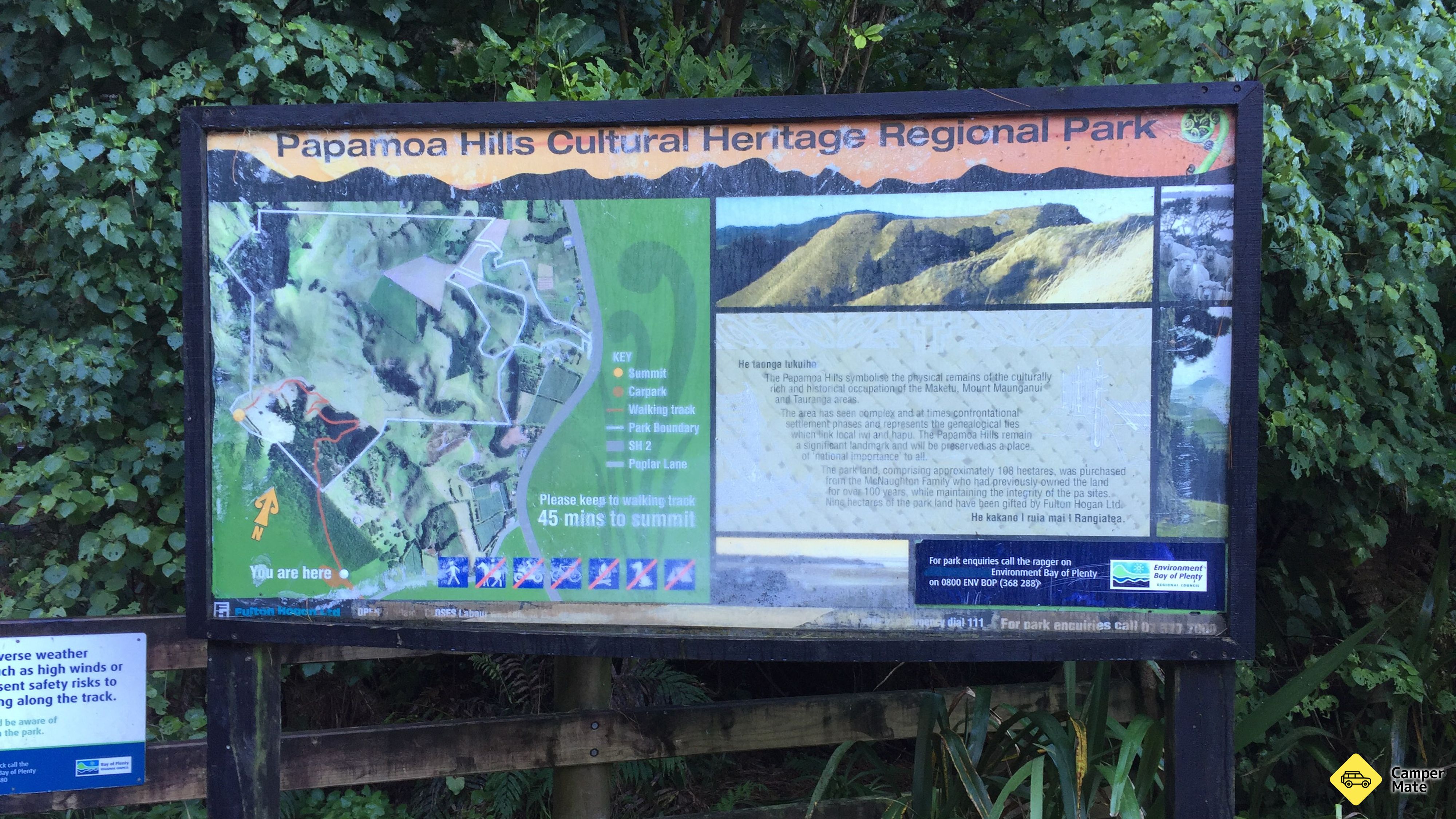 Papamoa Hill procházka