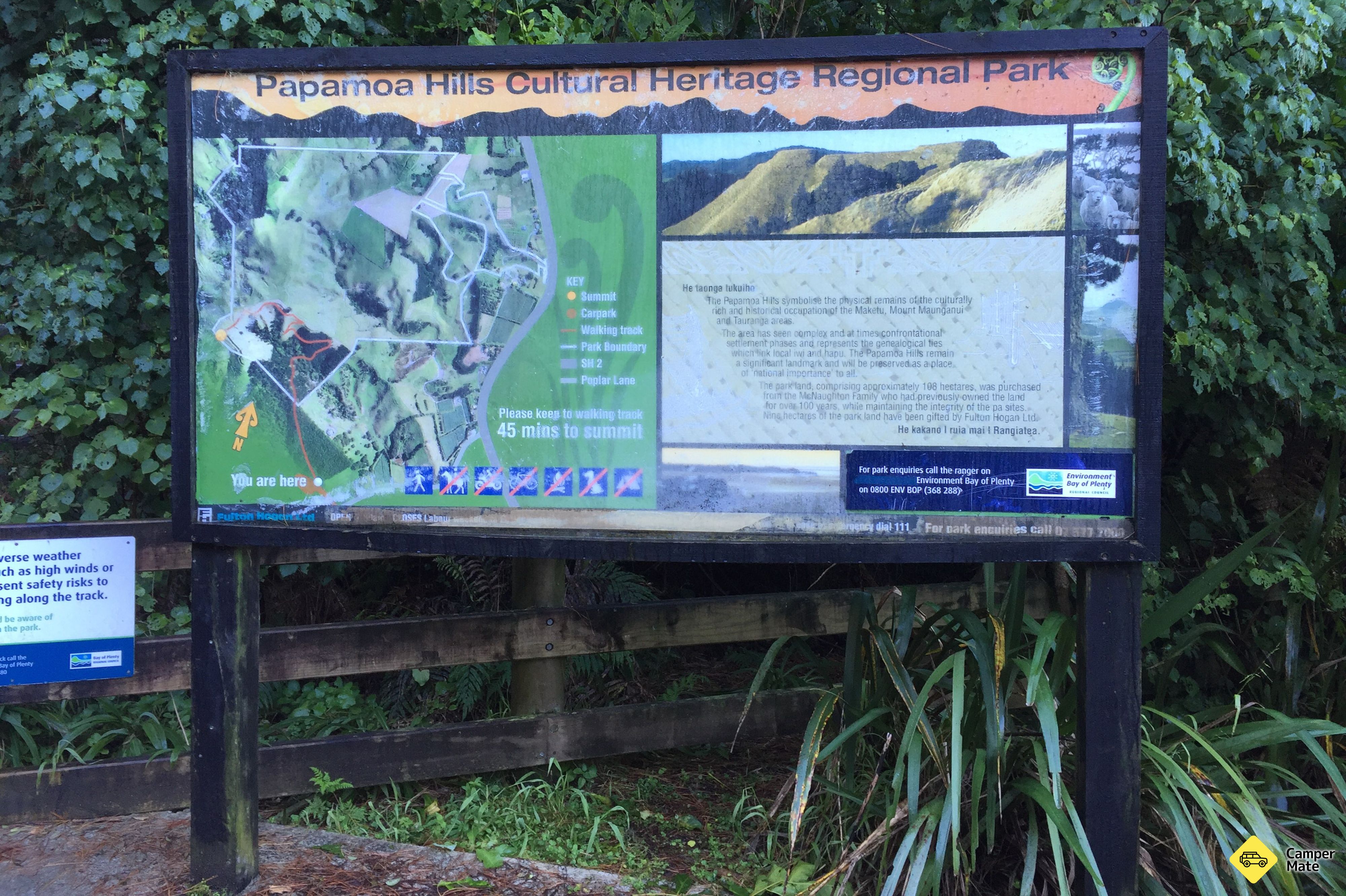 Papamoa Hill procházka
