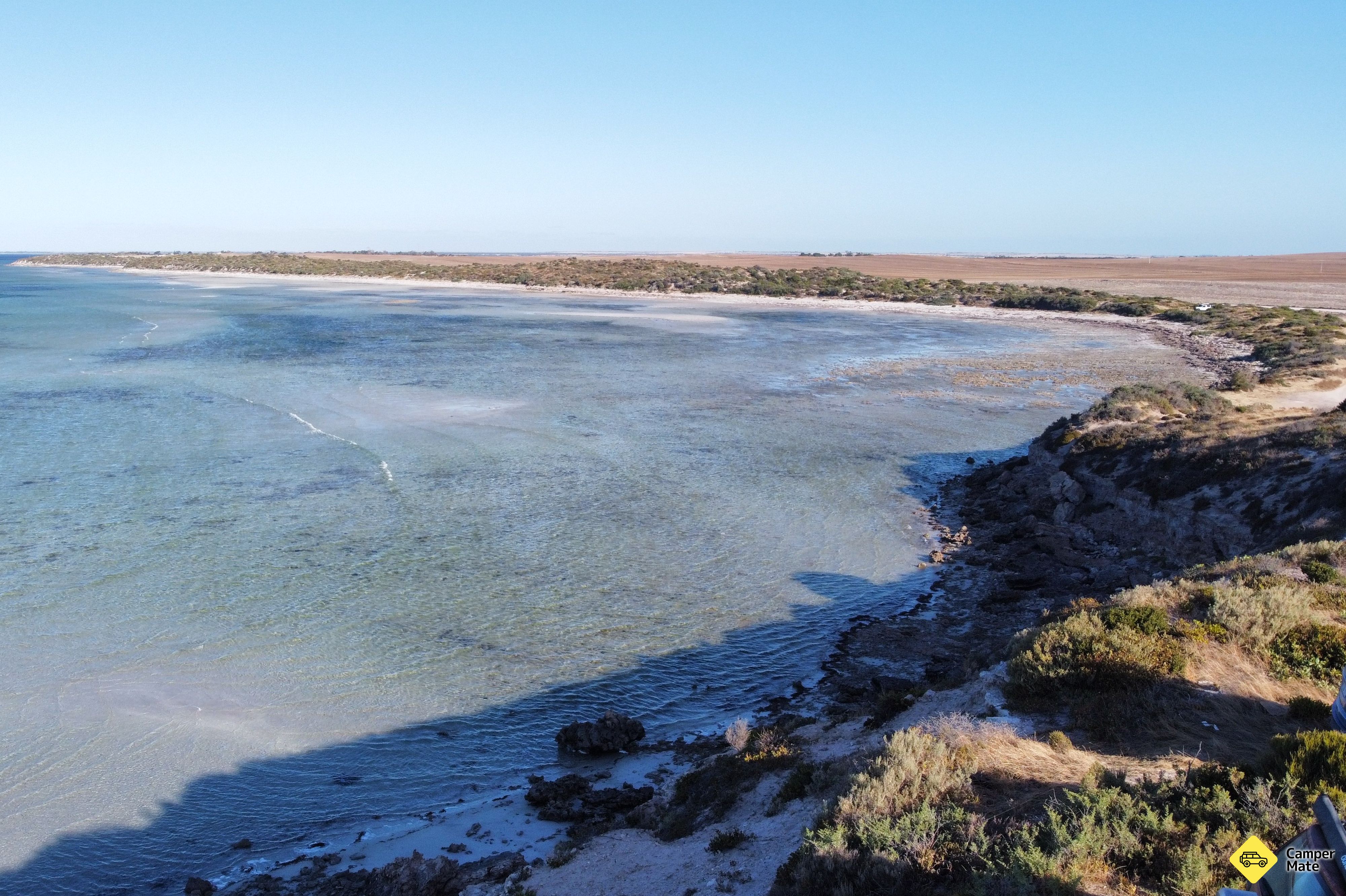 Corny Point Rocks Corny Point Backbeach Camp, Yorke Peninsula, South Australia, Australia ...