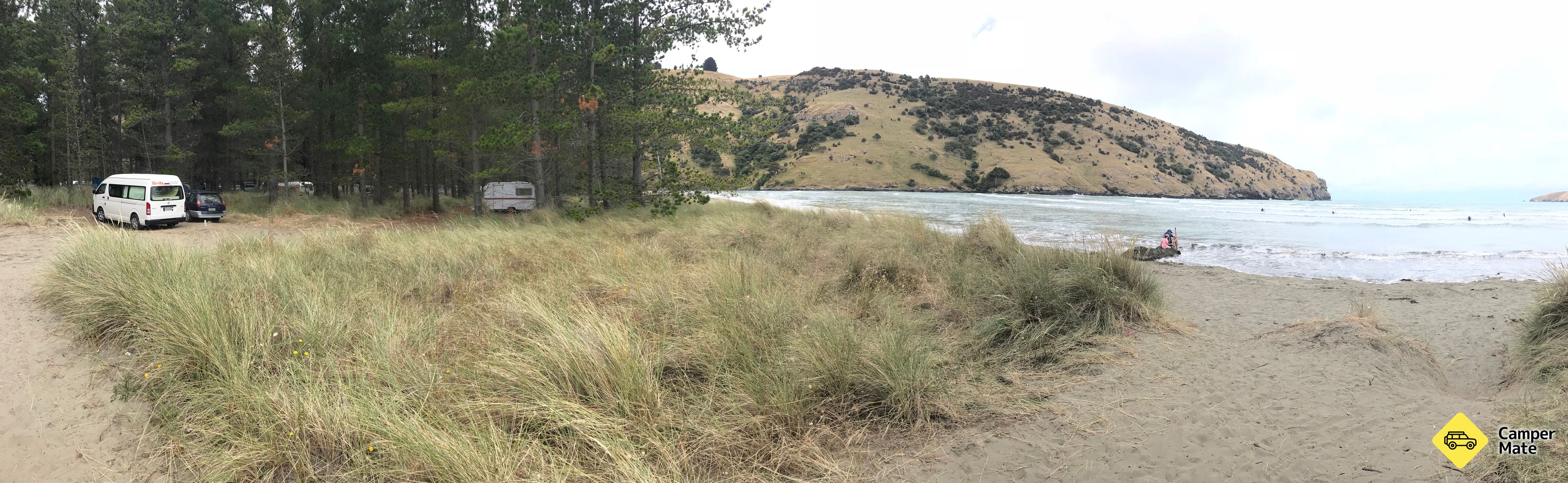 Overzicht van Okains Bay Camping Ground - Image 3