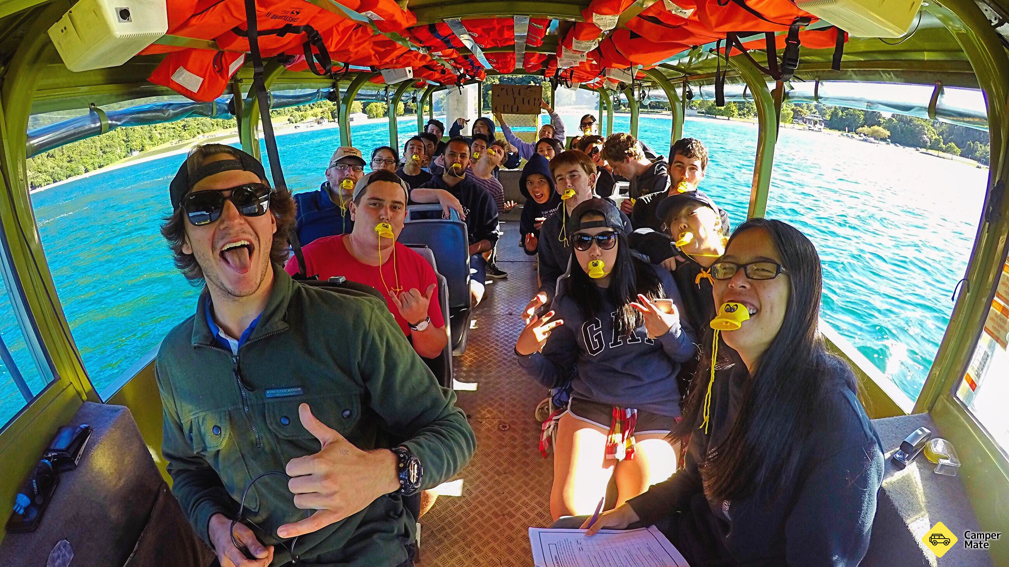 Rotorua Duck Tours Sehenswürdigkeiten