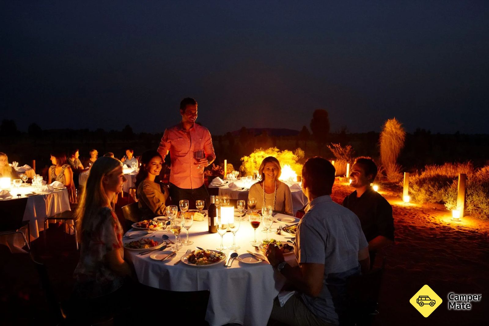عشاء أصوات الصمت (Sounds of Silence Dinner)