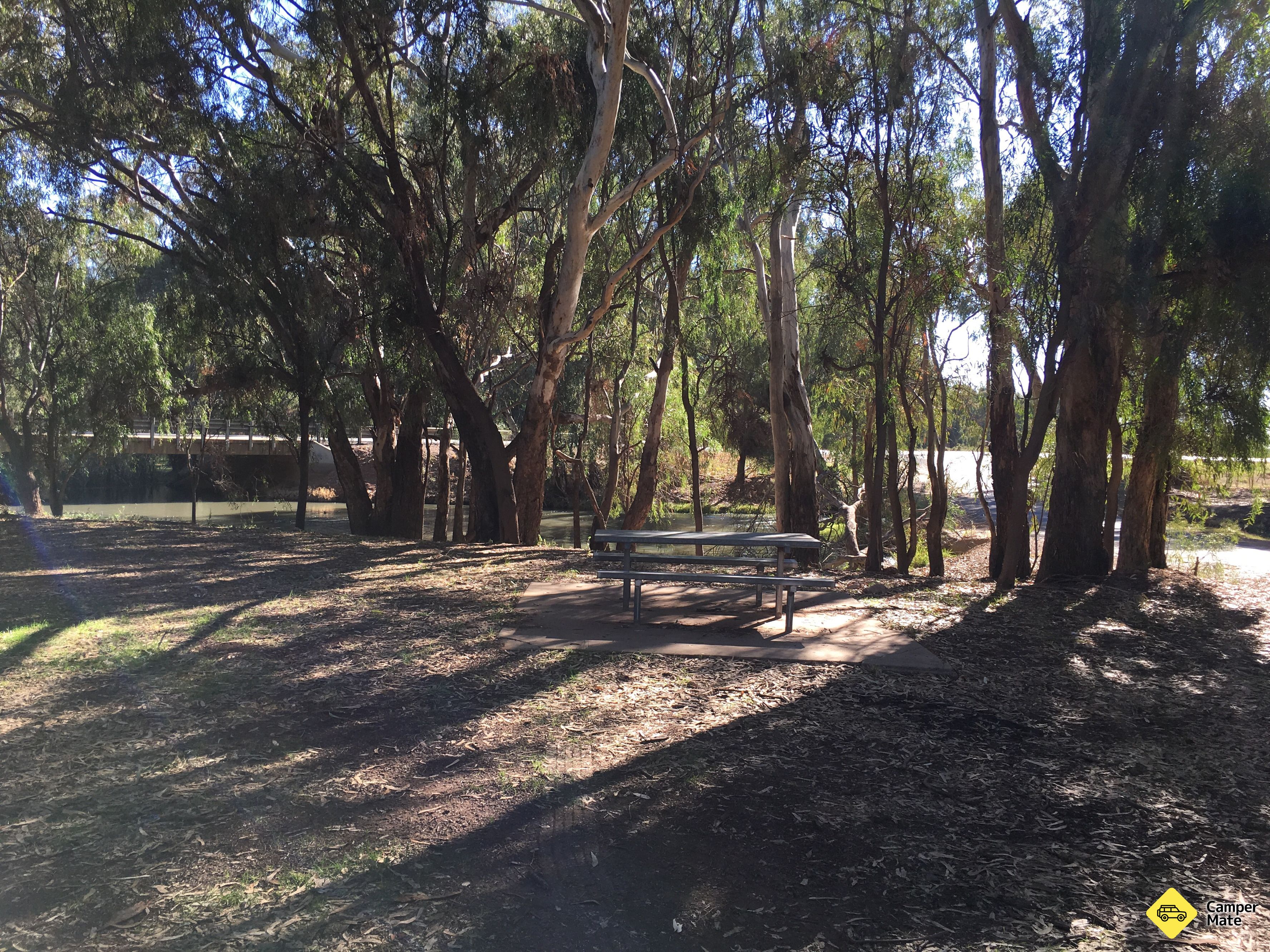 Wallaroi Creek pihenőhelyek