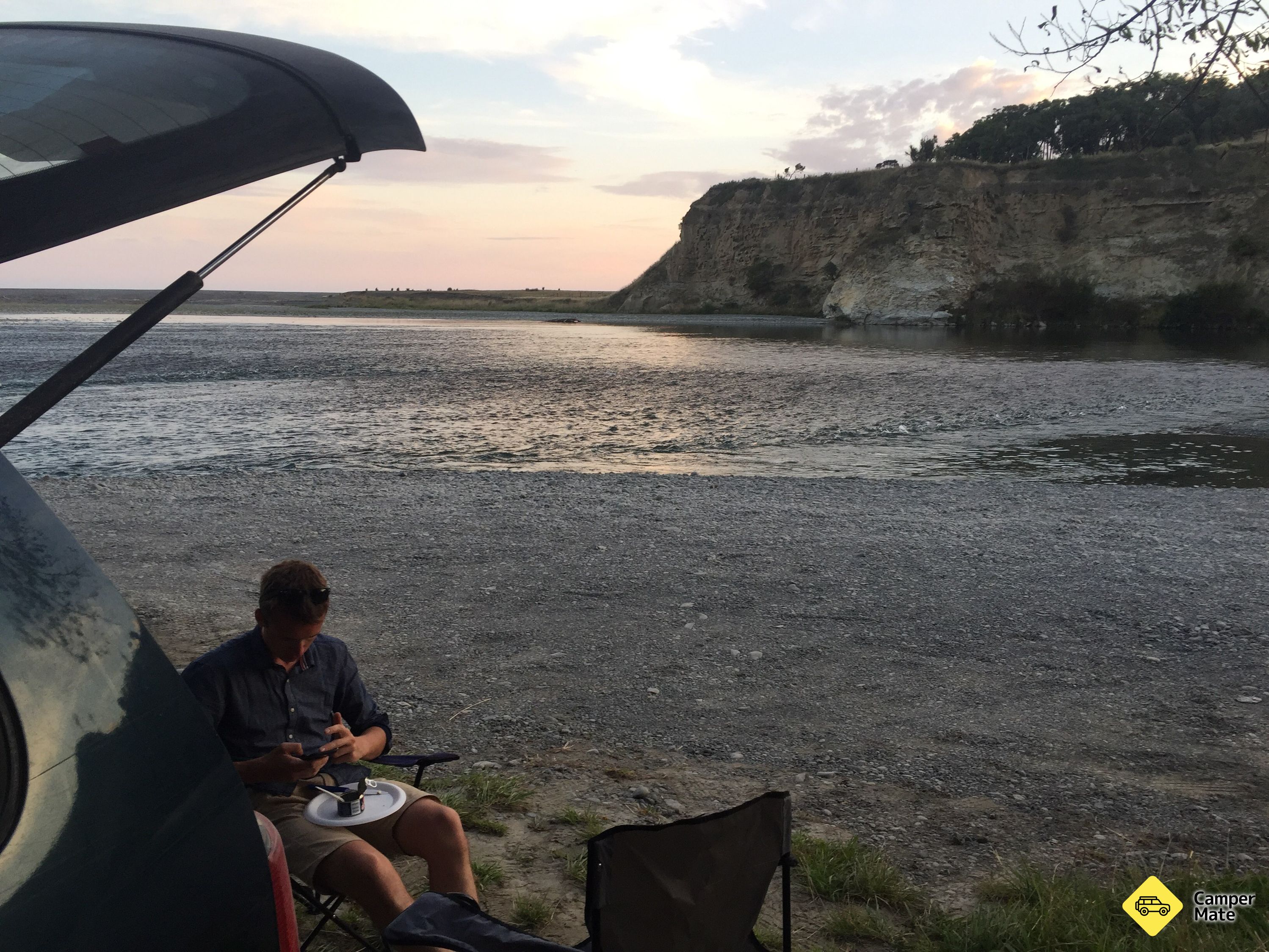 Hurunui River mund