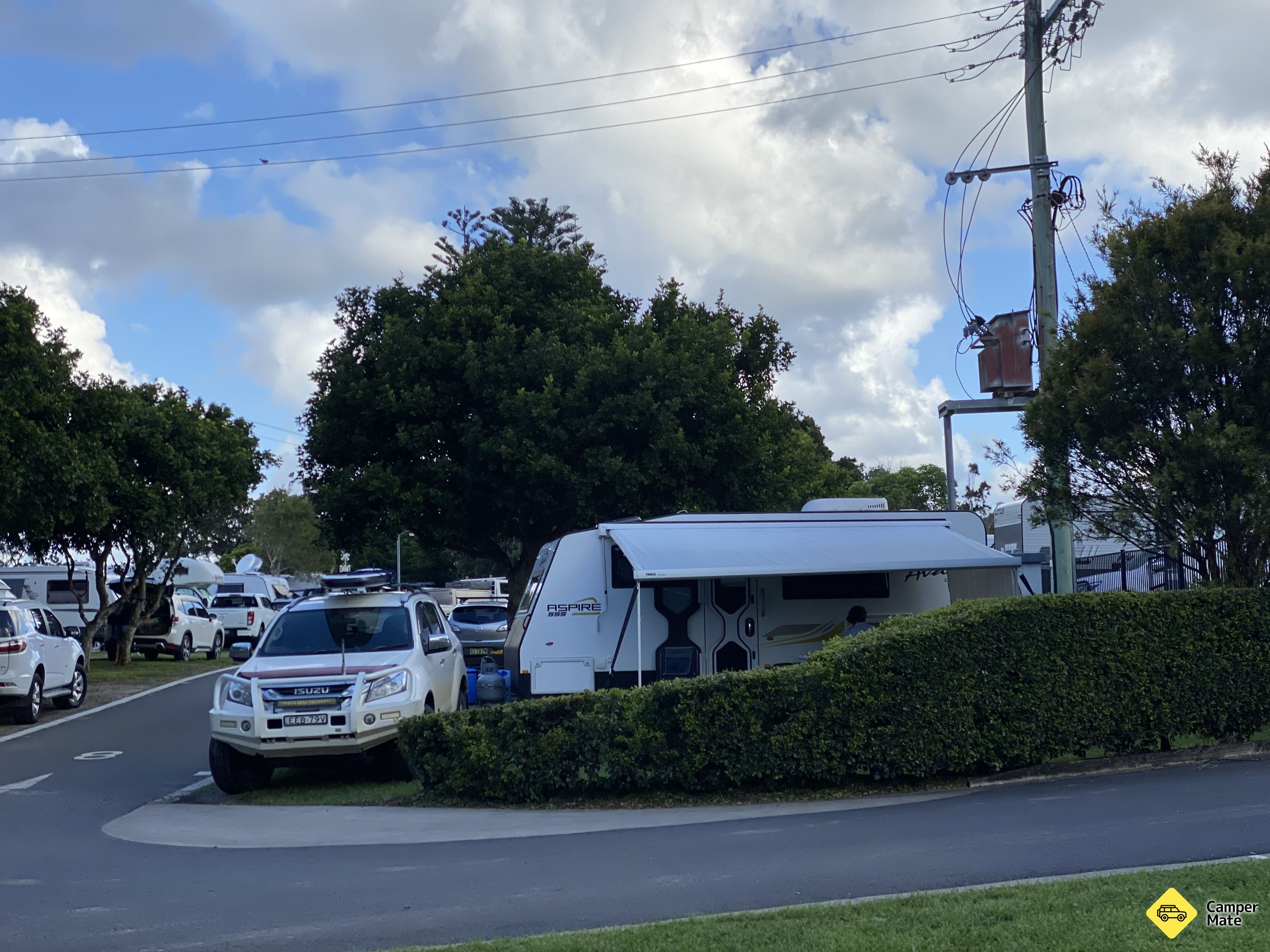 Ubicación del Woolgoolga Lakeside Caravan Park