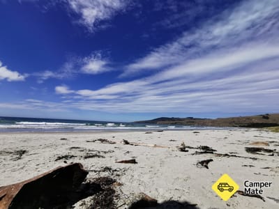 Long Beach and Sea Cave
