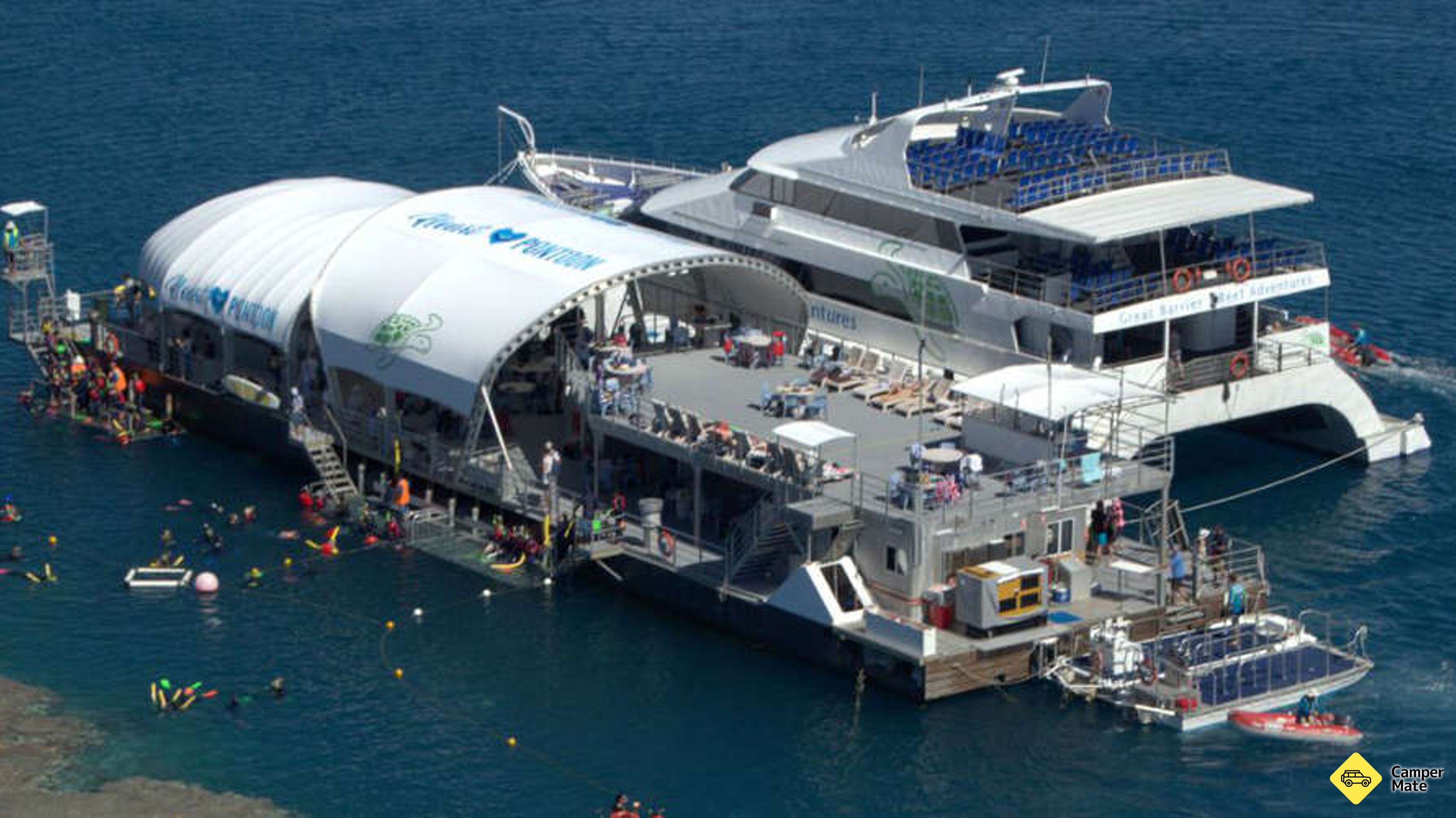Penerbangan dari Great Barrier Reef ke Hardy Reef Pontoon
