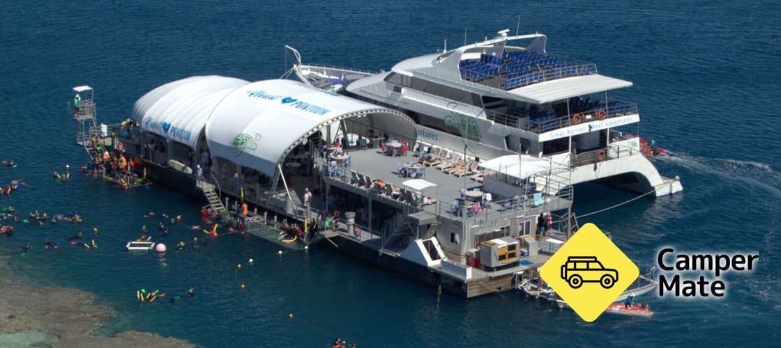Great Barrier Reef Cruise to Hardy Reef Pontoon(ハーディ・リーフ・ポントン)