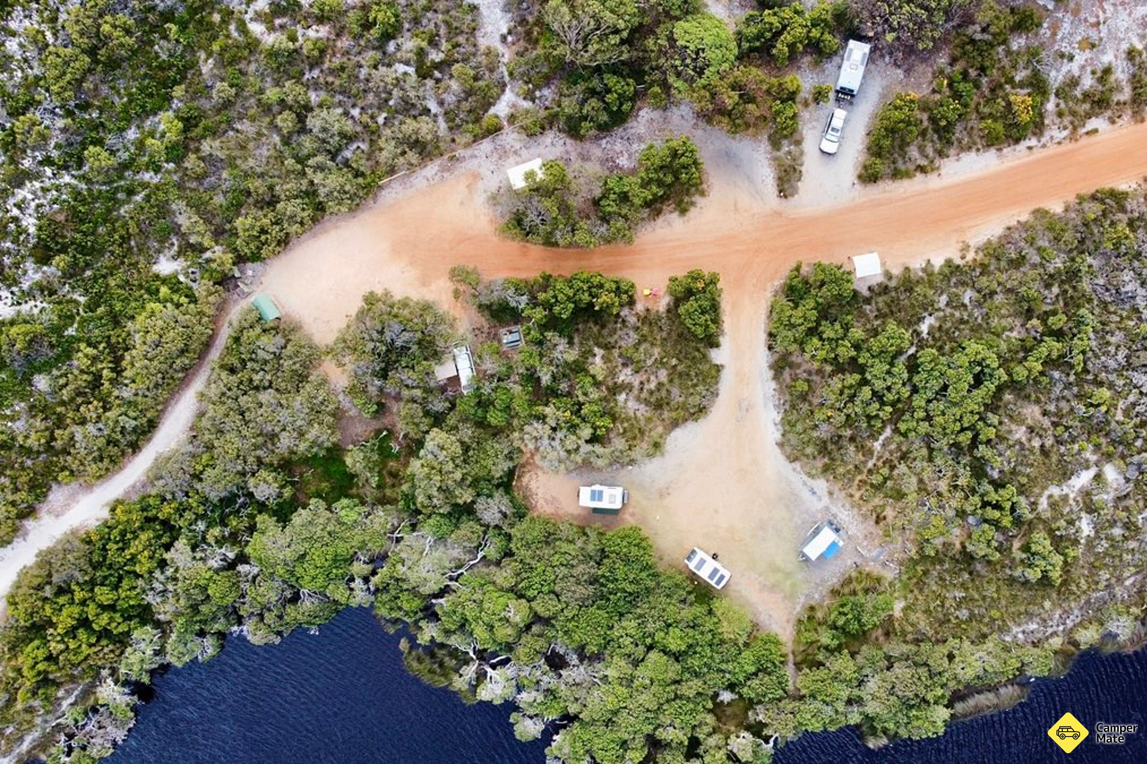 Normans Beach Camping Area