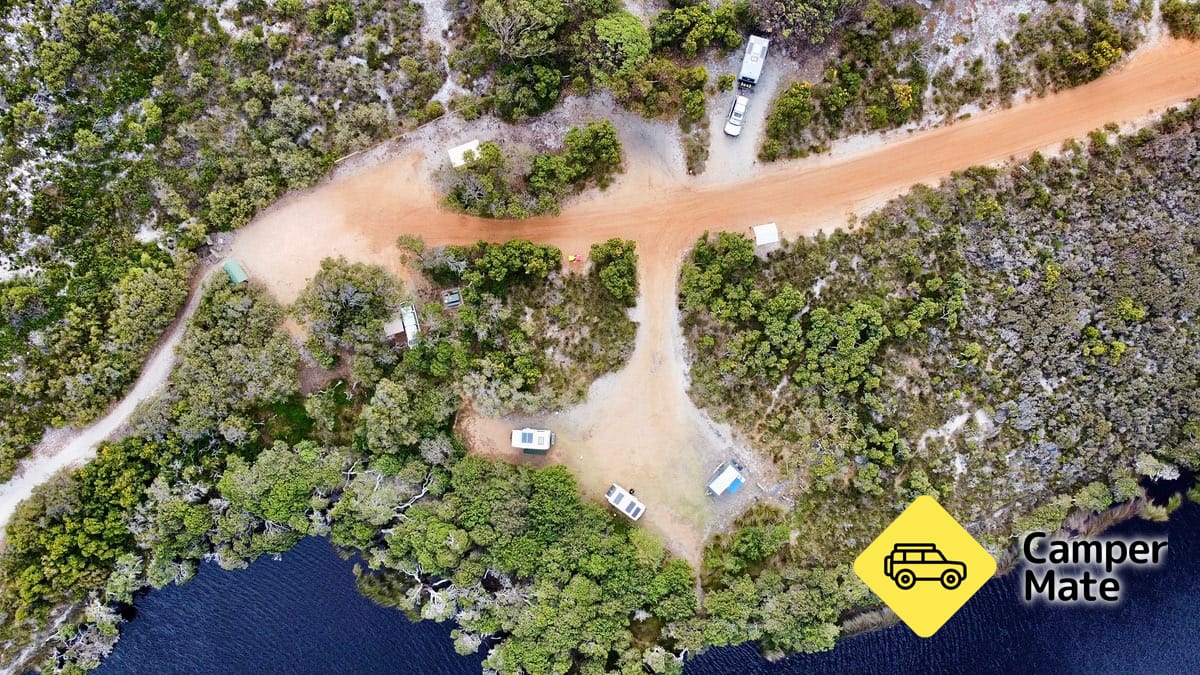 Normans Beach Camping Area