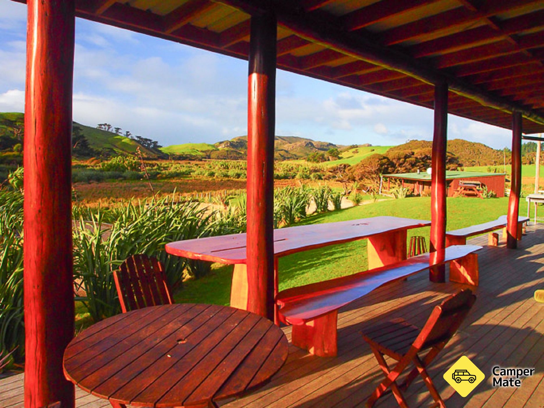 مطار Wharariki Beach Holiday Park