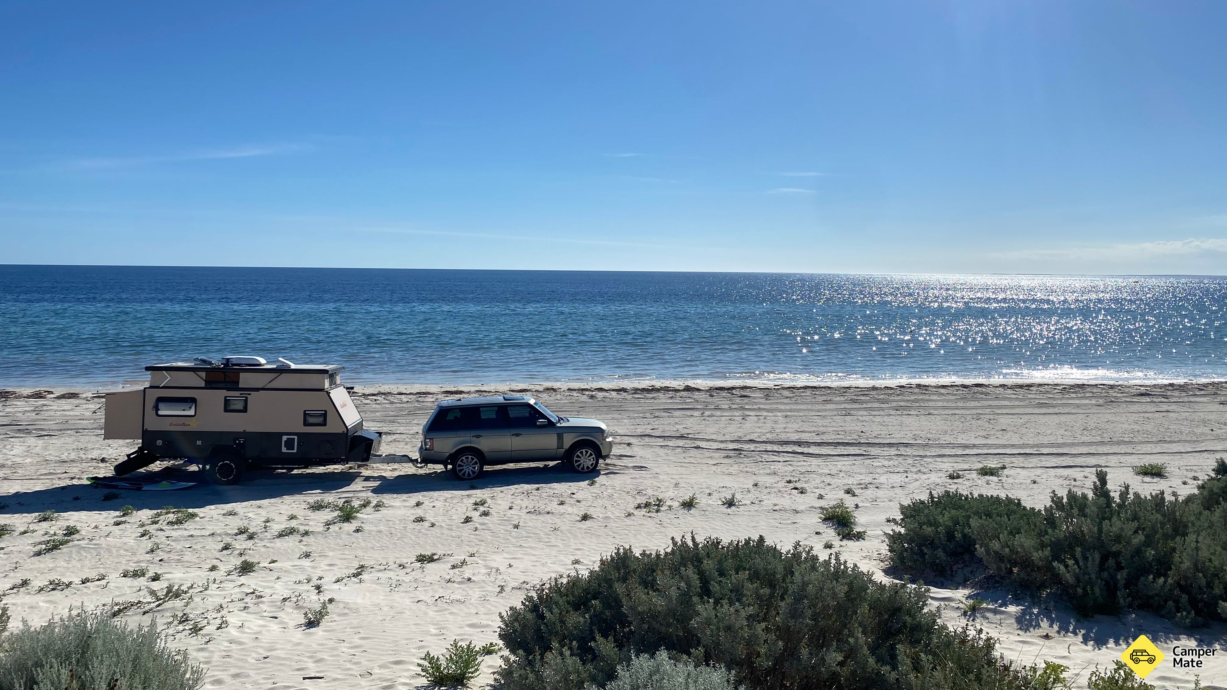 Om Wauraltee Beach Camping