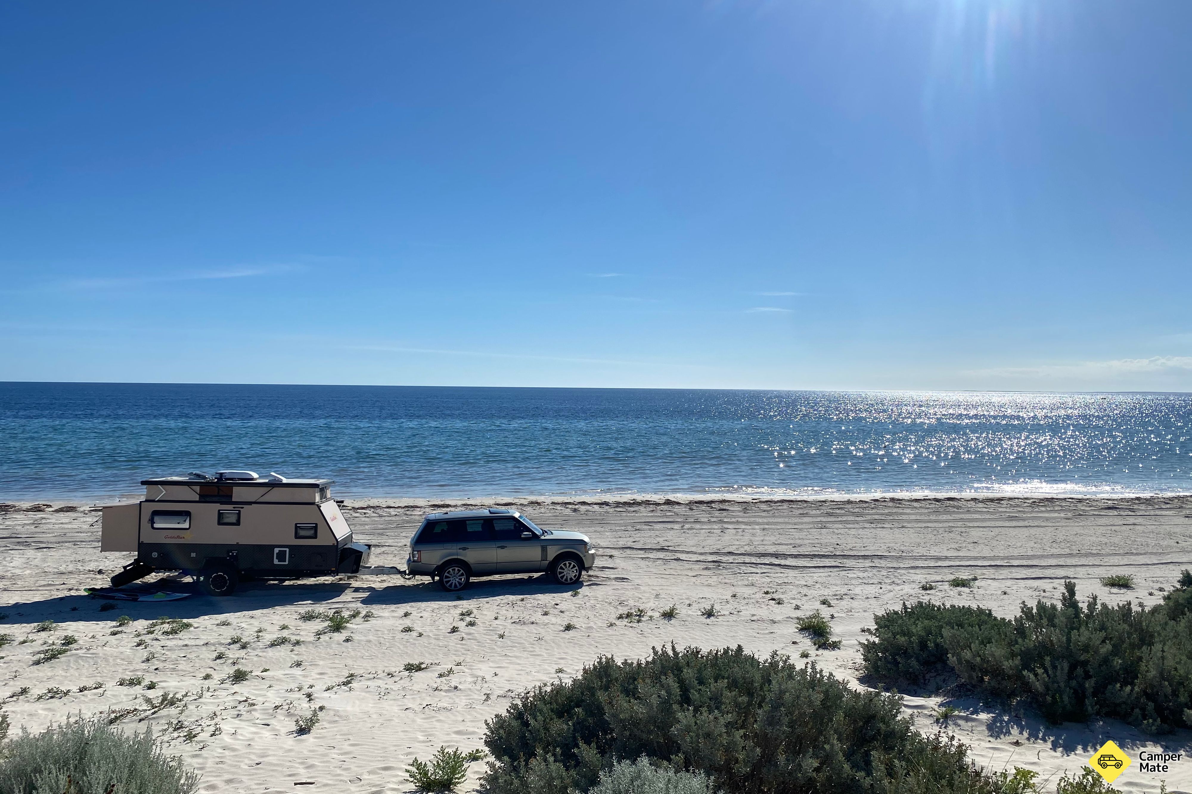 Om Wauraltee Beach Camping