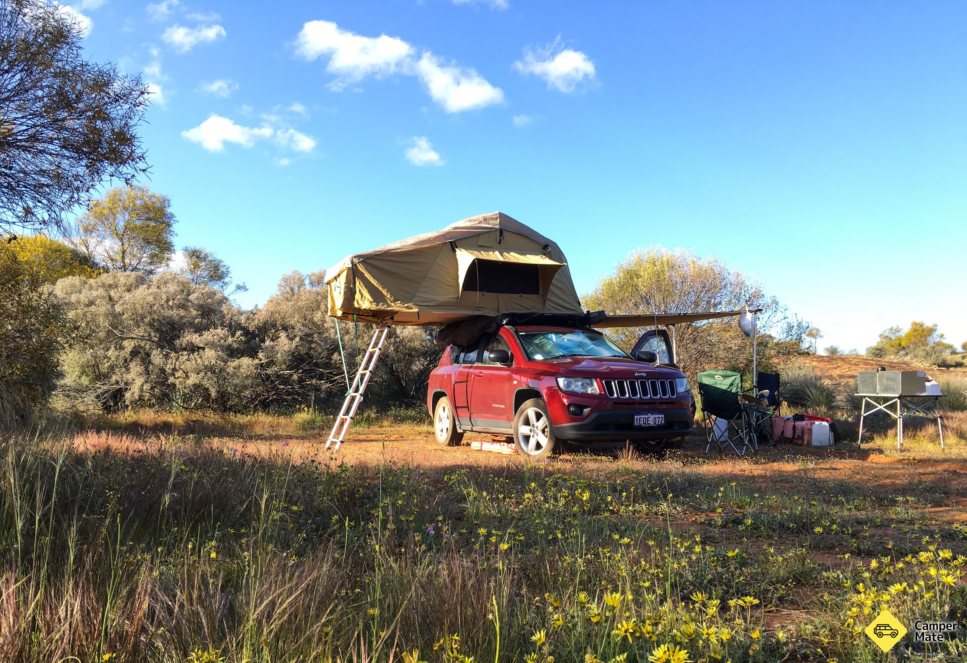 Eaglestone Rock Camping エリア