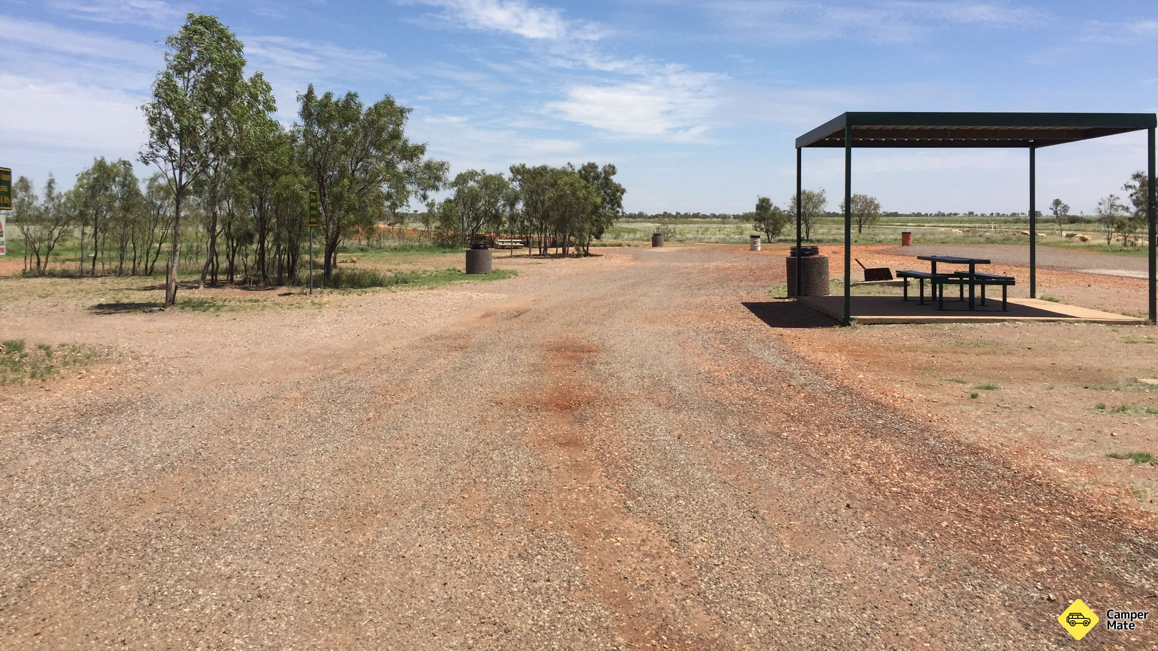 موقع Avon Downs Rest Area