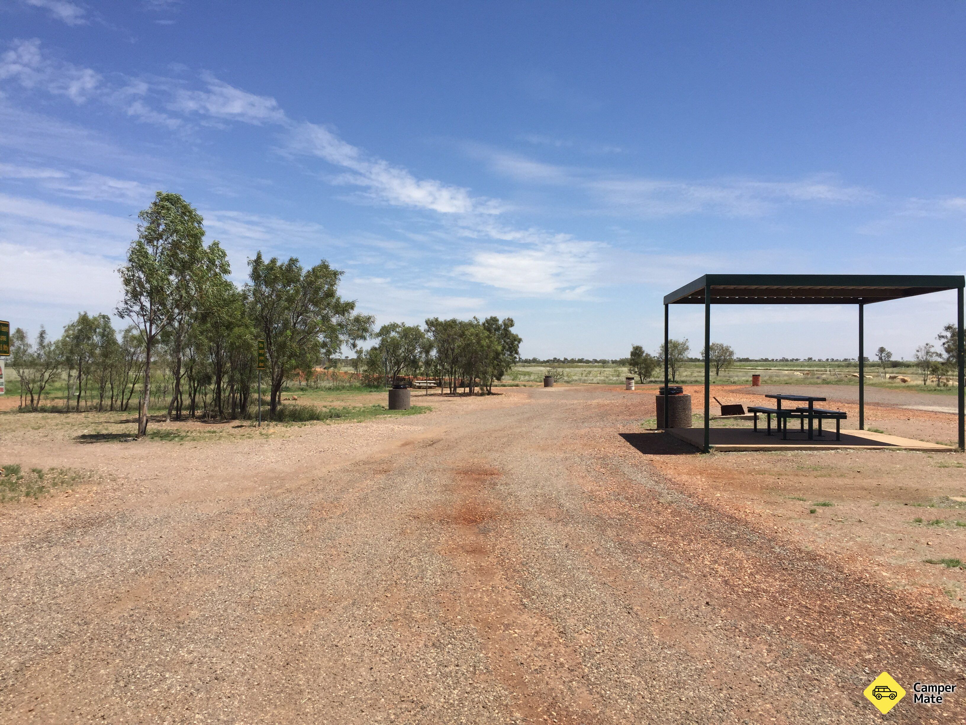 موقع Avon Downs Rest Area