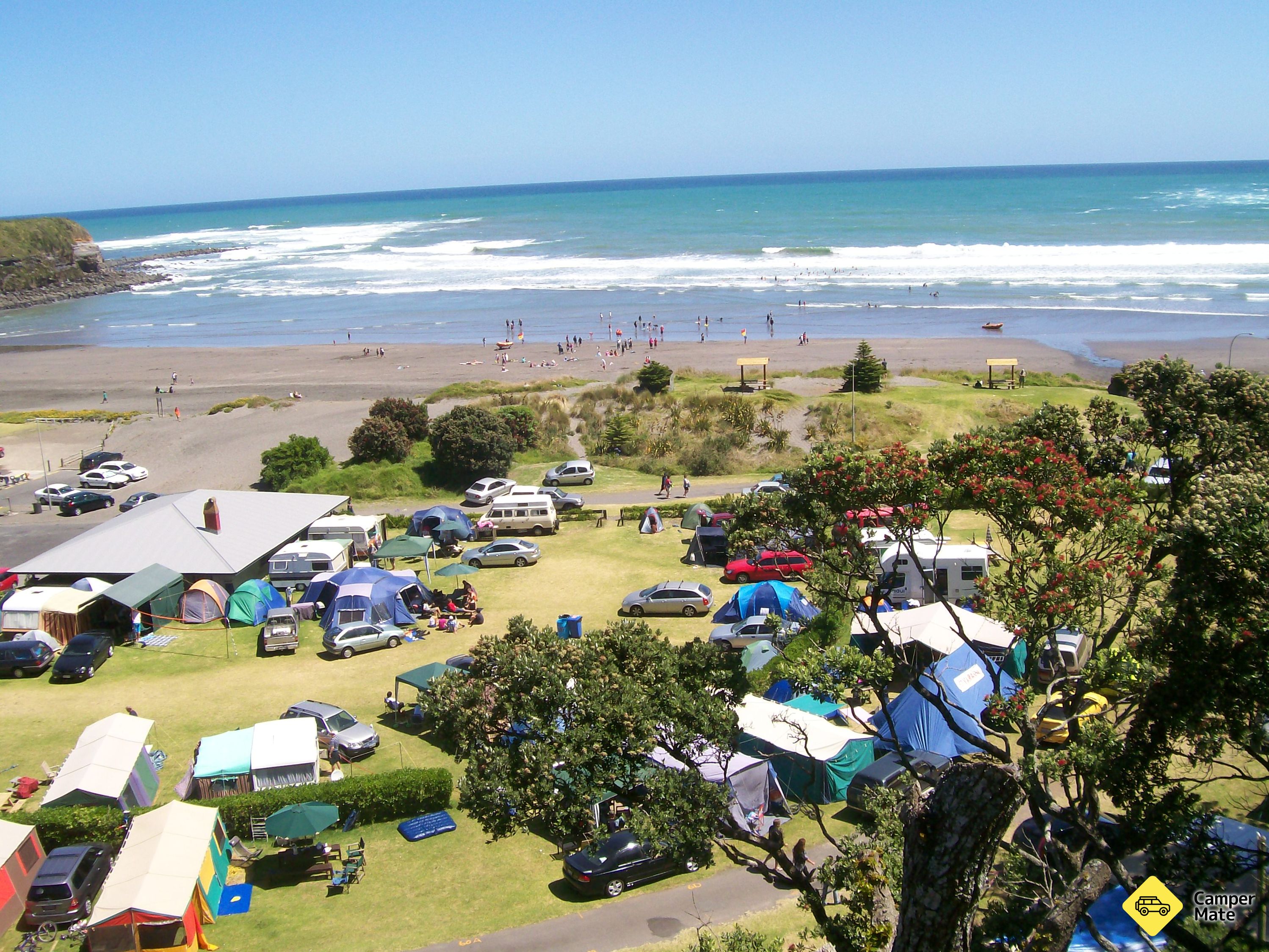 Opunake Beach Holiday Park(オプナーク・ビーチ・ホリデイパーク)