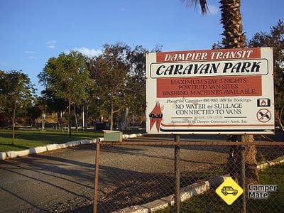 Parco di Dampier Transit Caravan