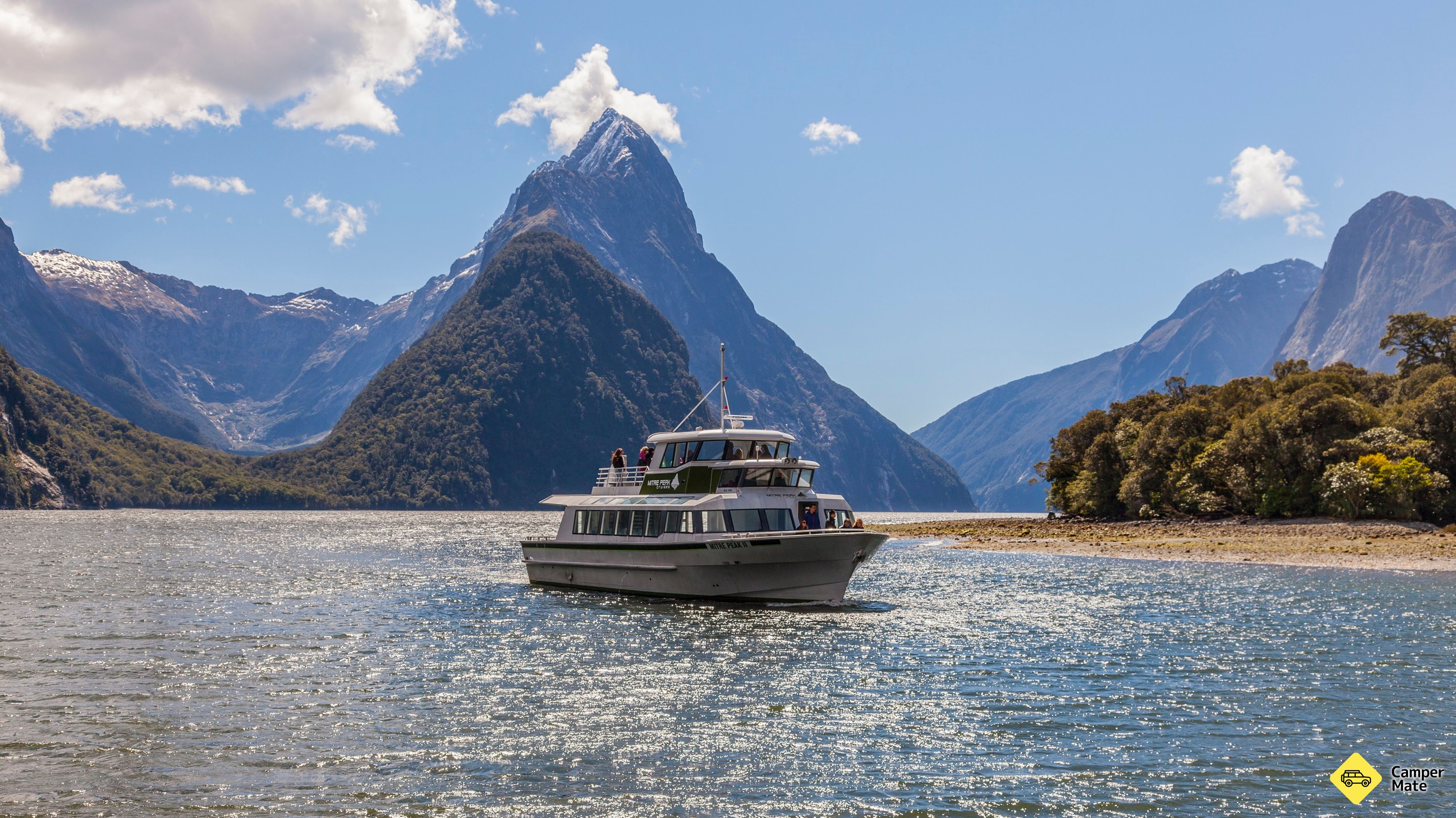 Mitre Peak Milford Sound hajóút