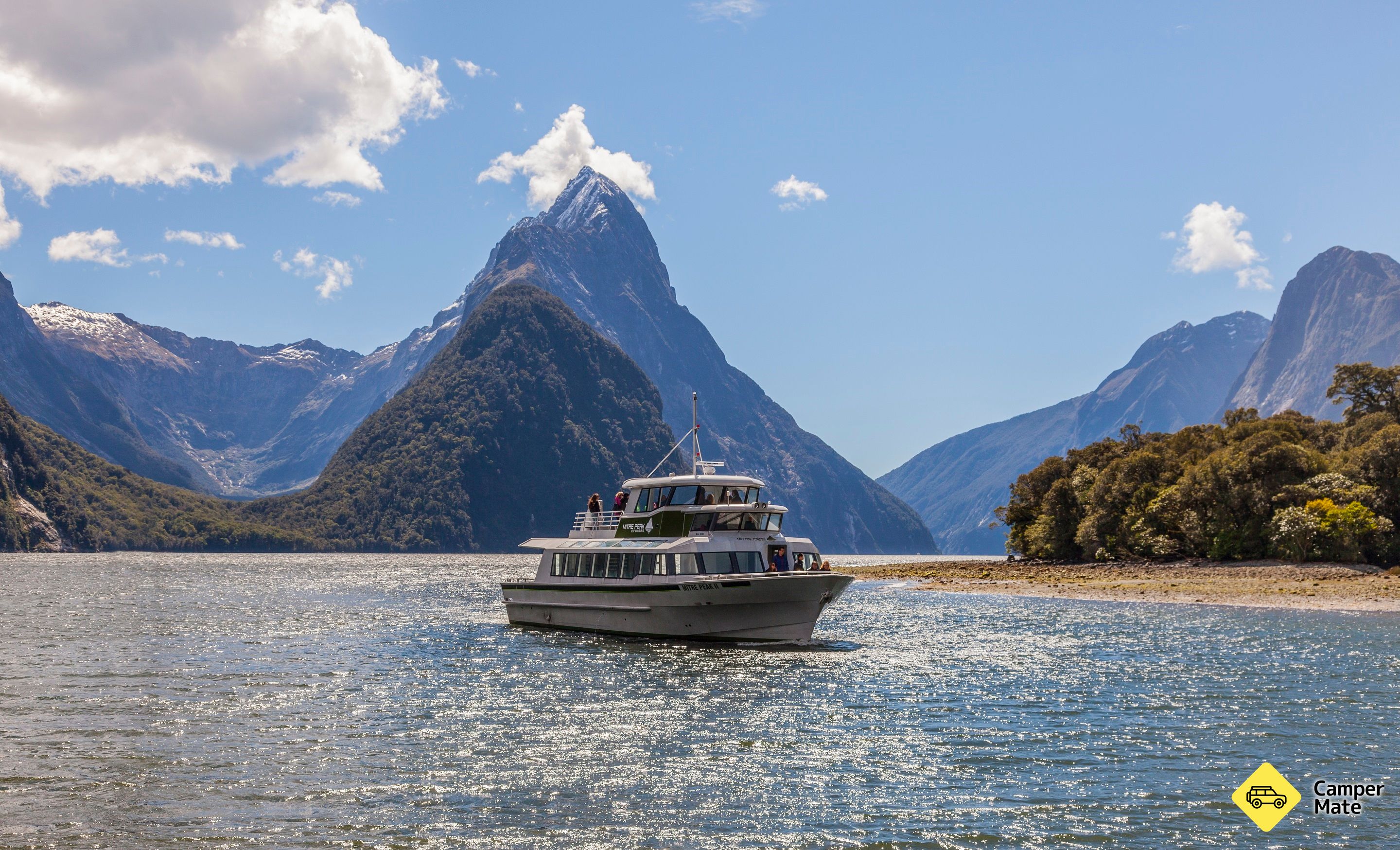 Mitre Peak Milford Sound hajóút