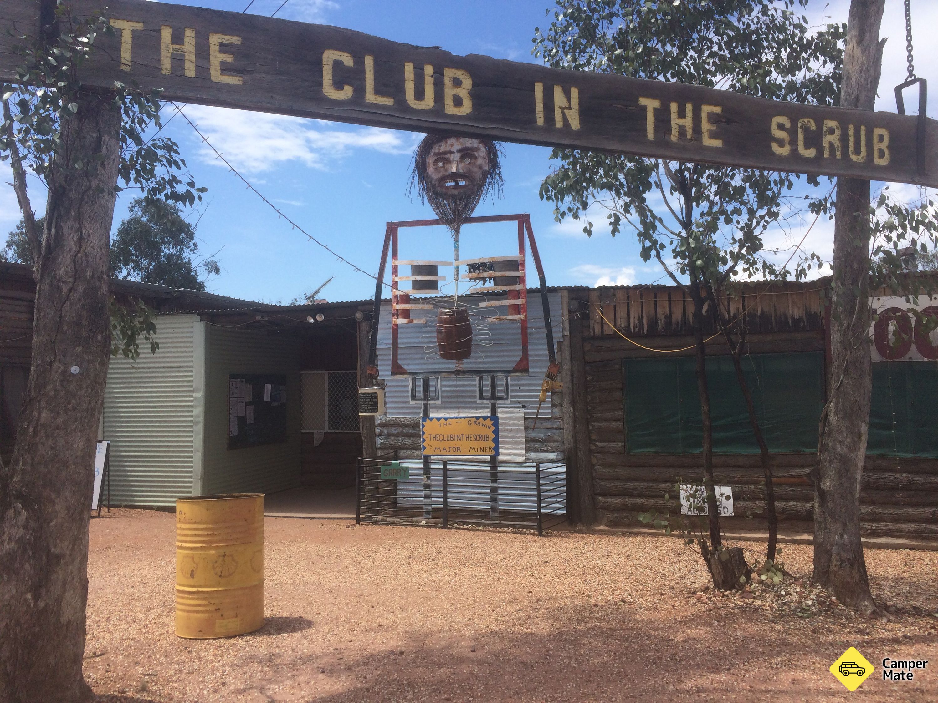 Grawin Club in the Scrub