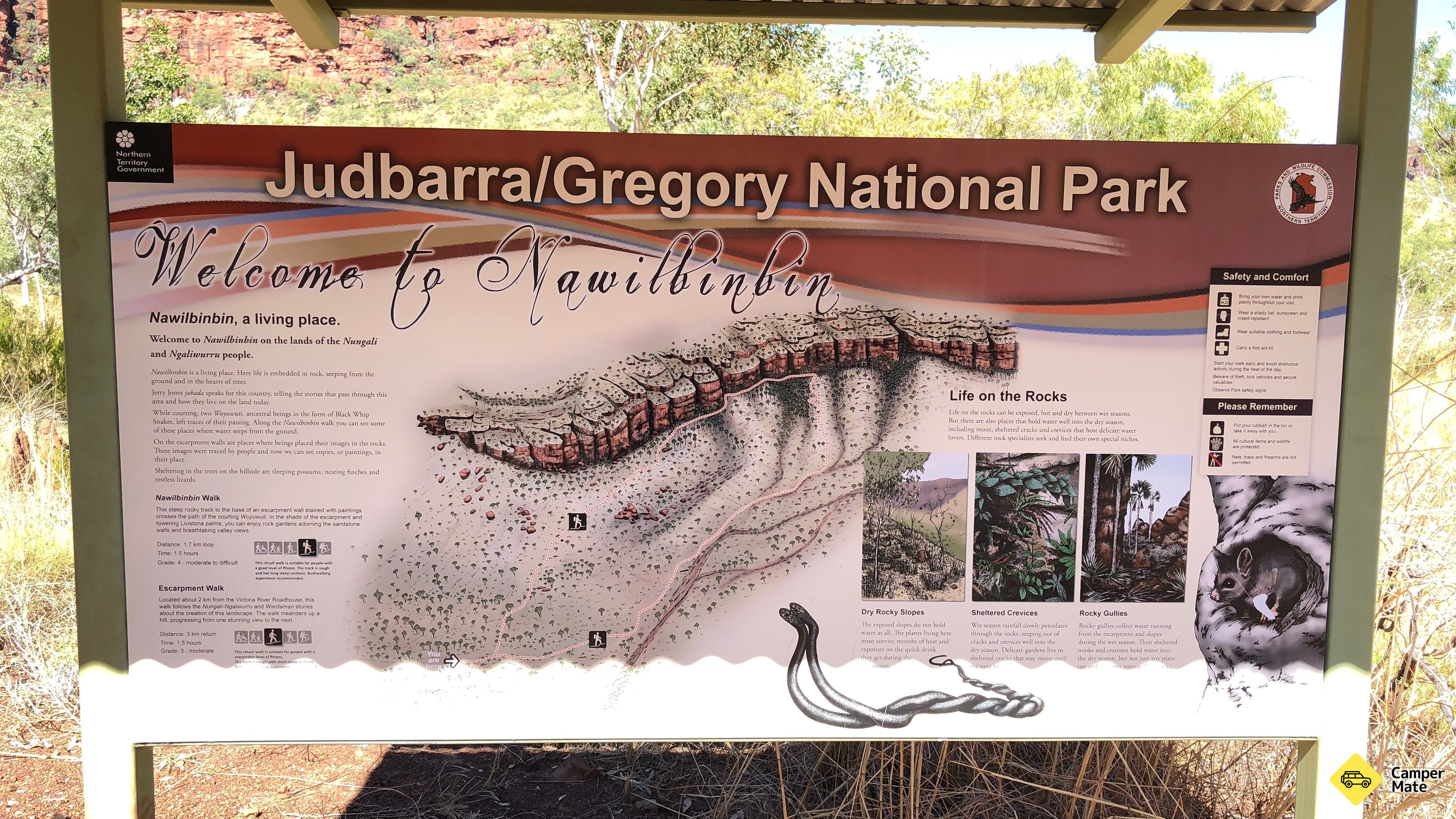 Joe Creek Picnic Area and Nawulbinbin Walk