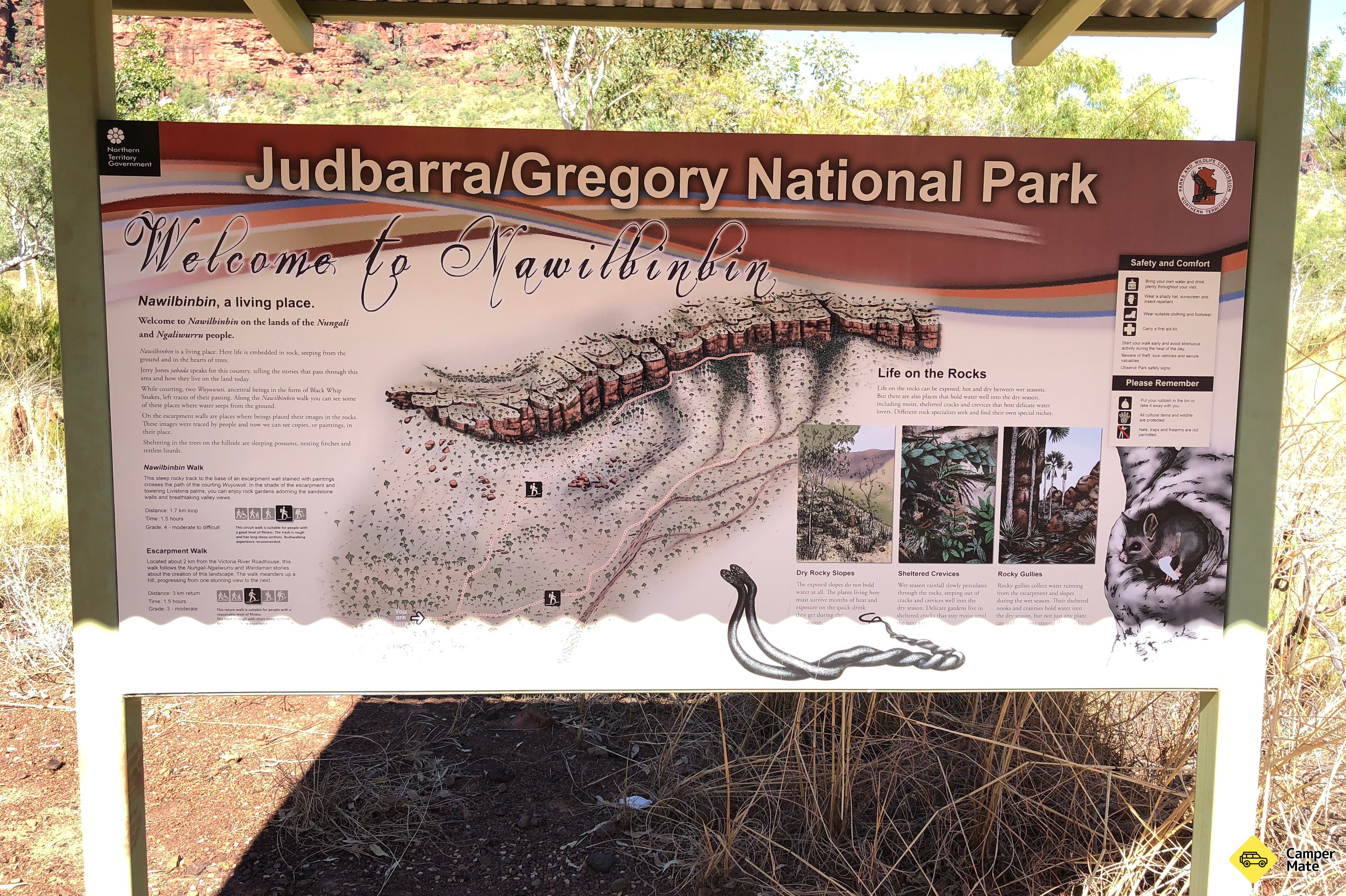 Joe Creek Picnic Area and Nawulbinbin Walk