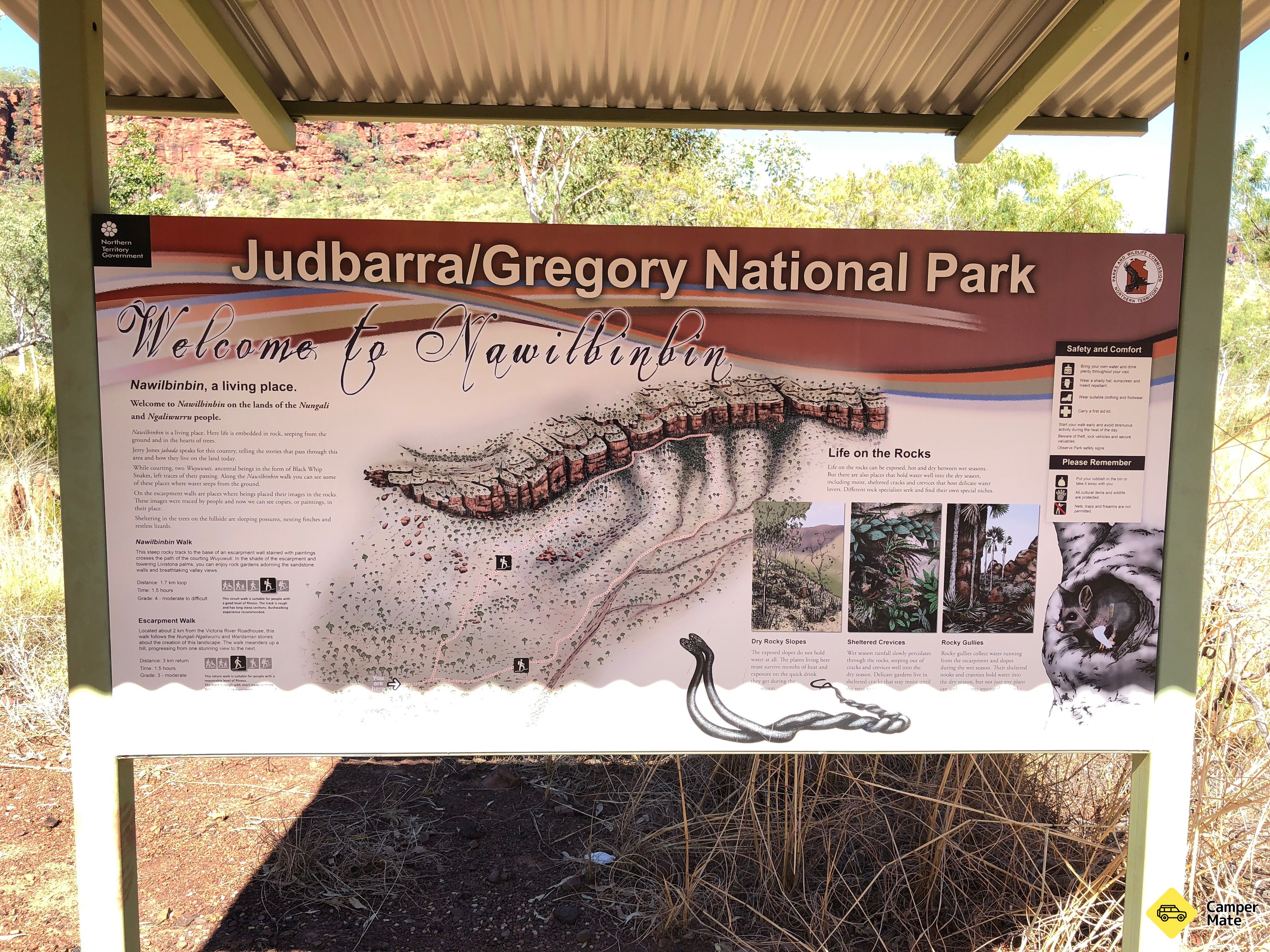 Joe Creek Picnic Area and Nawulbinbin Walk