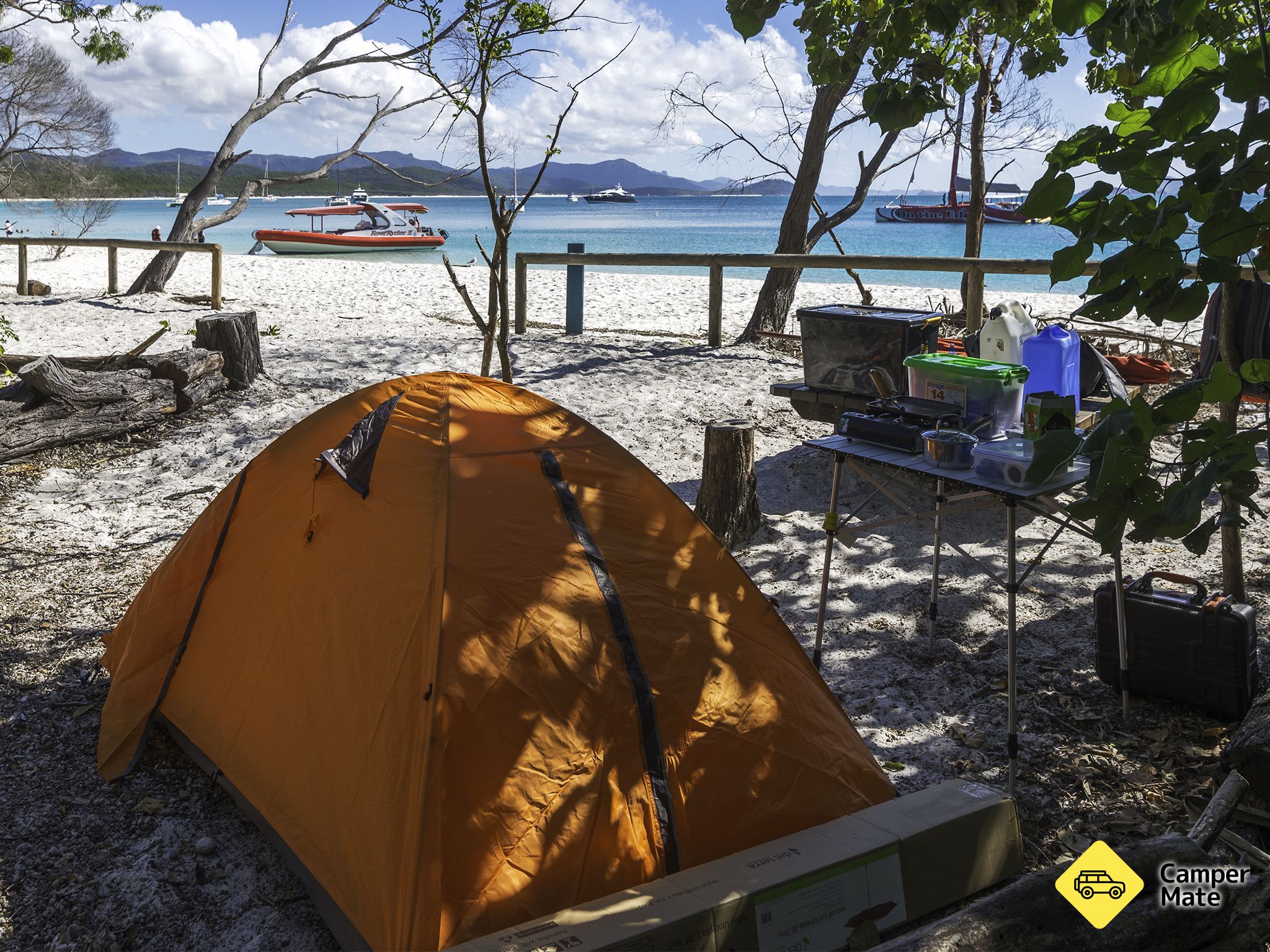 Whitehaven Beach Camping