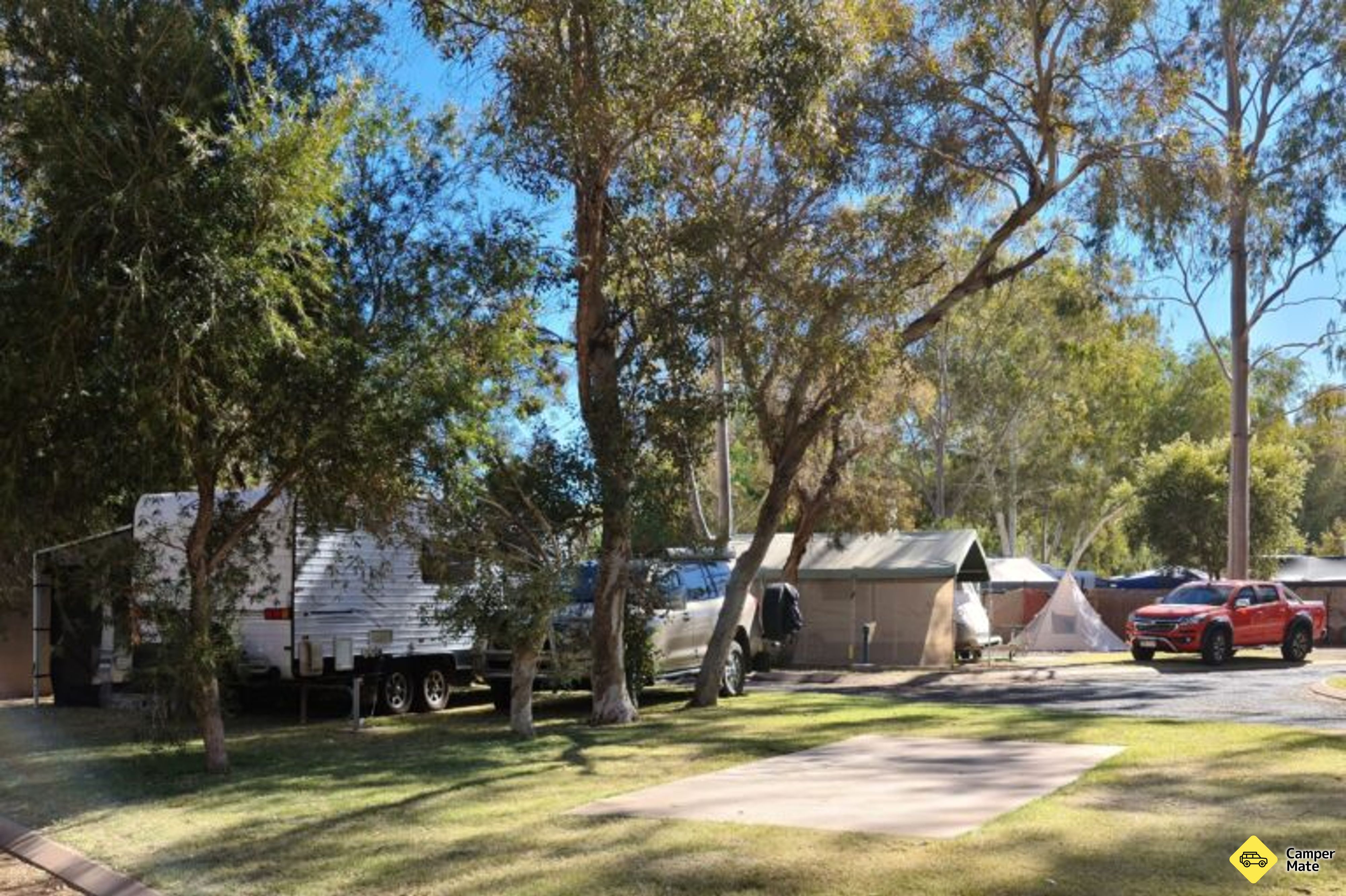 Poziția localității G'day Mate Tourist Park - Alice Springs - Image 3