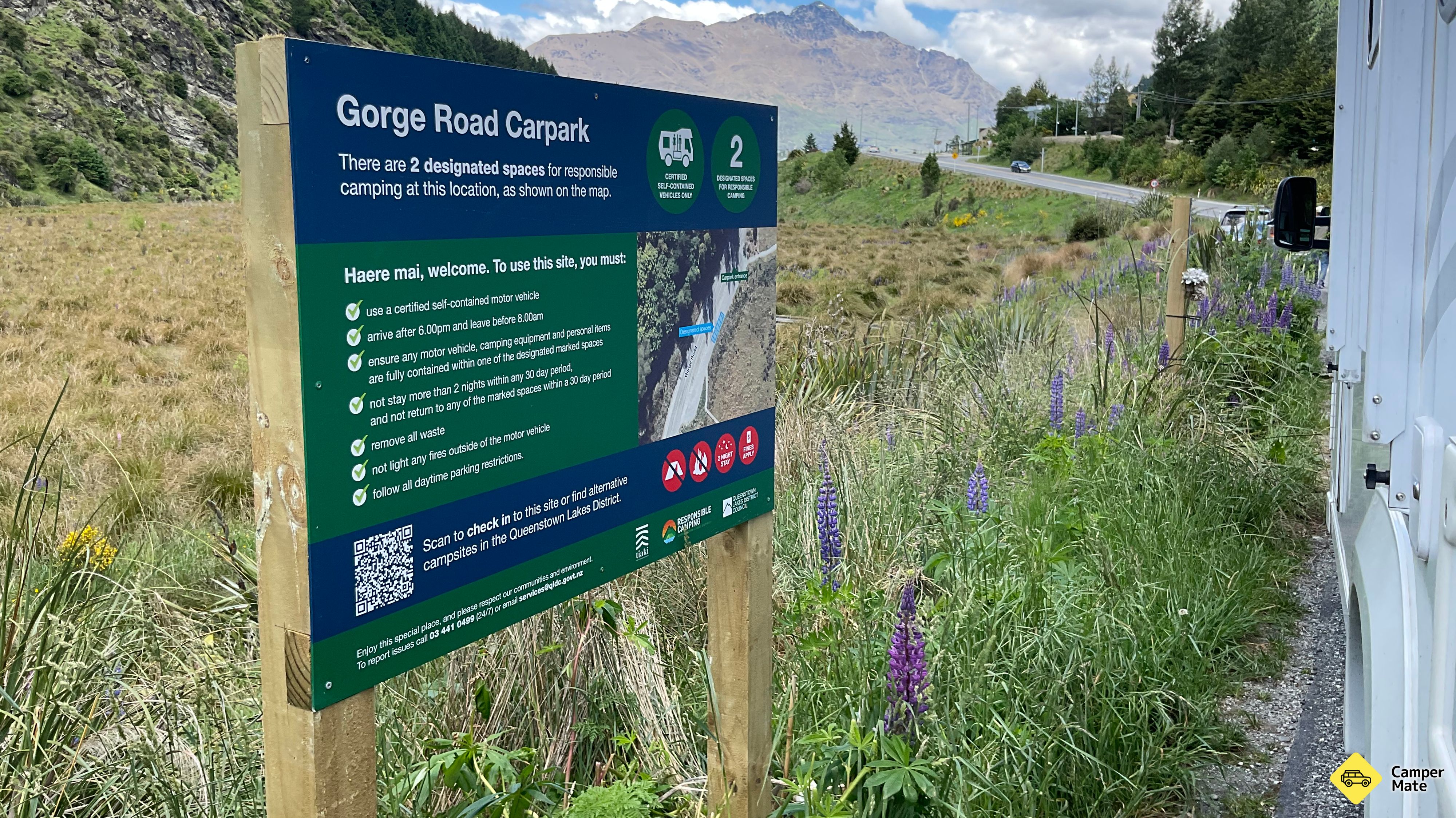 Gorge Road Carpark, クイーンズタウン
