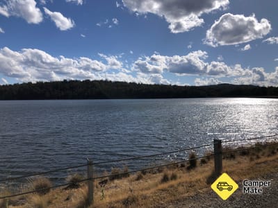 Lake Binny corner camp ground