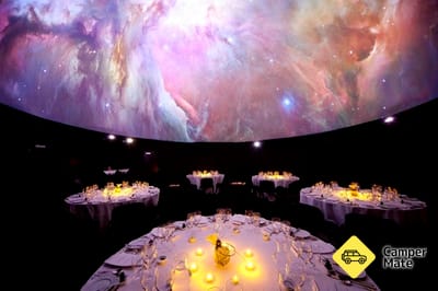 Weltraumplatz am Carter Observatory